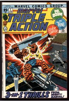 MARVEL TRIPLE ACTION #1 6.0 front cover