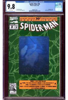 SPIDER-MAN #26 CGC 9.8 WHITE PAGES front cover