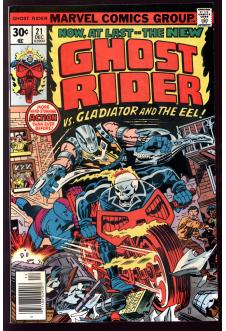GHOST RIDER #21 8.0 front cover