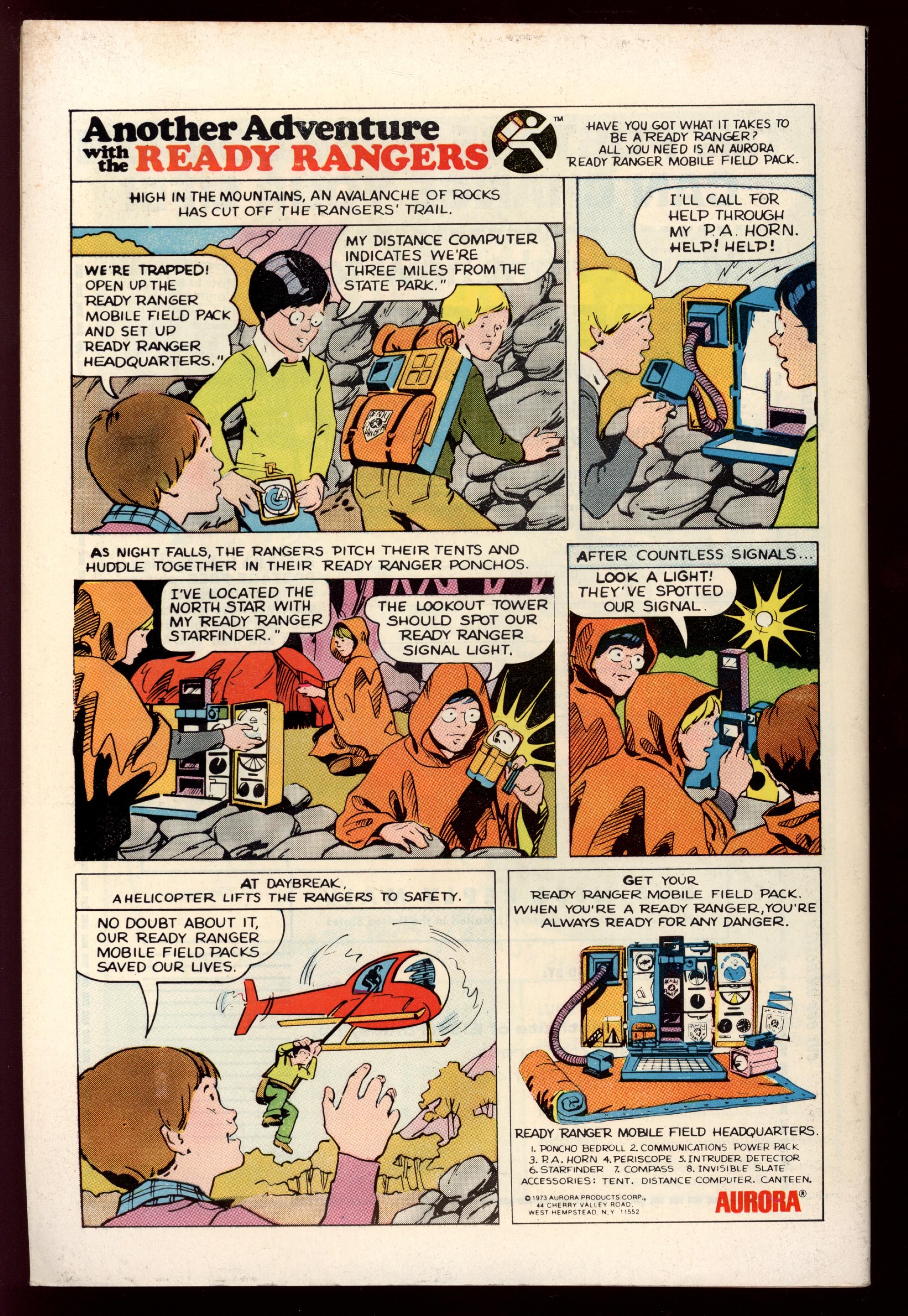 SUPERMAN Back Cover