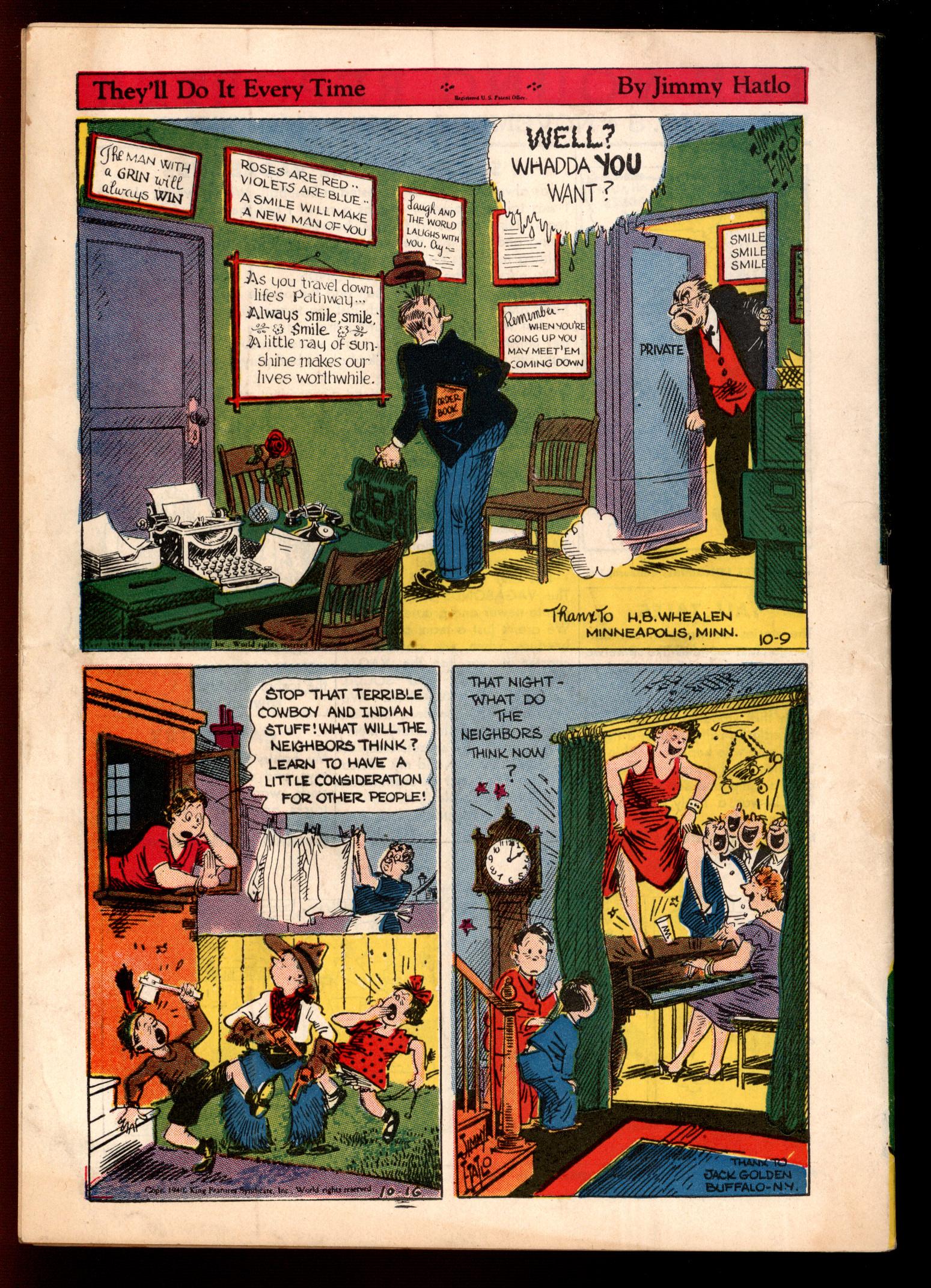 ACE COMICS Back Cover