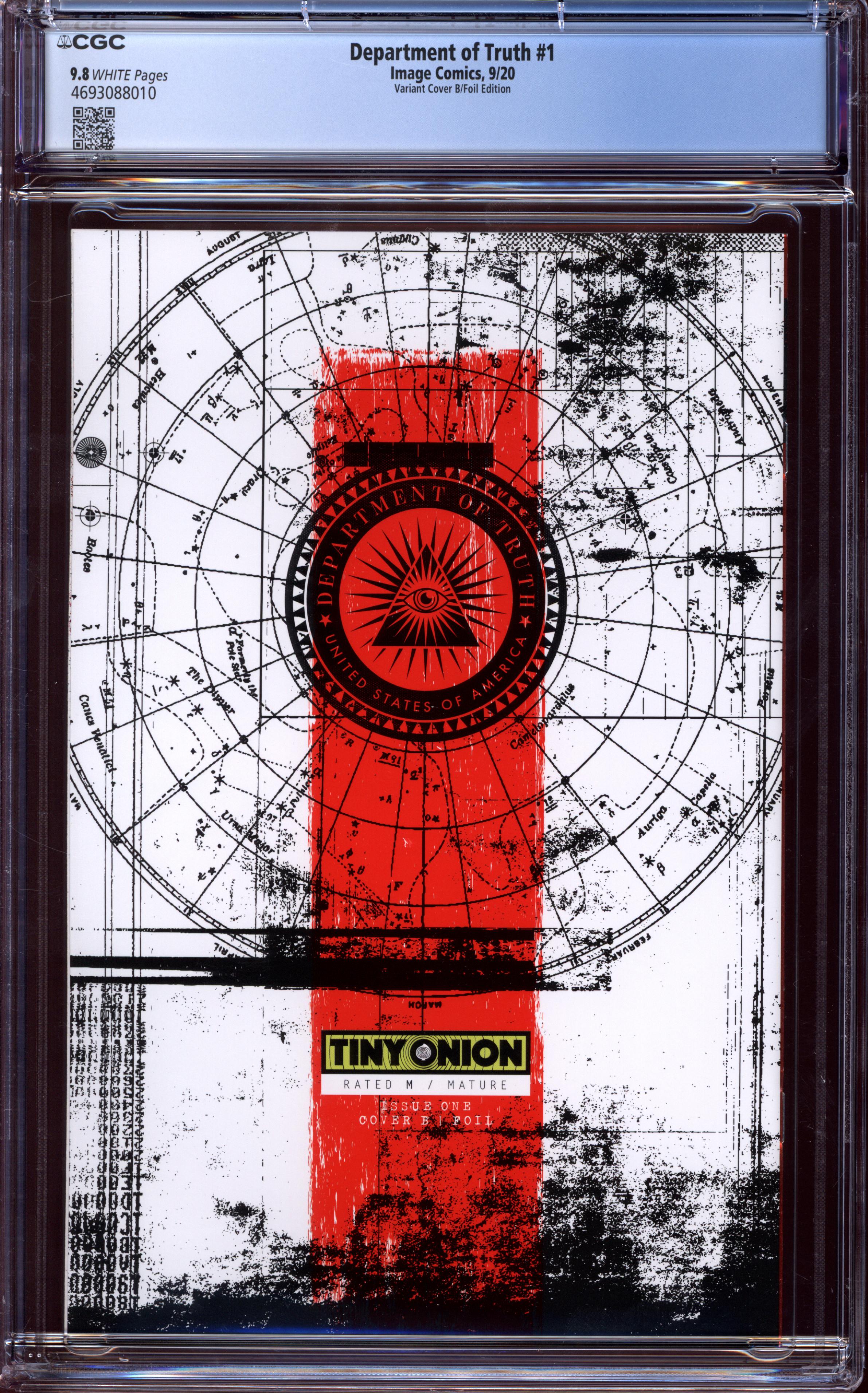 DEPARTMENT OF TRUTH Back Cover