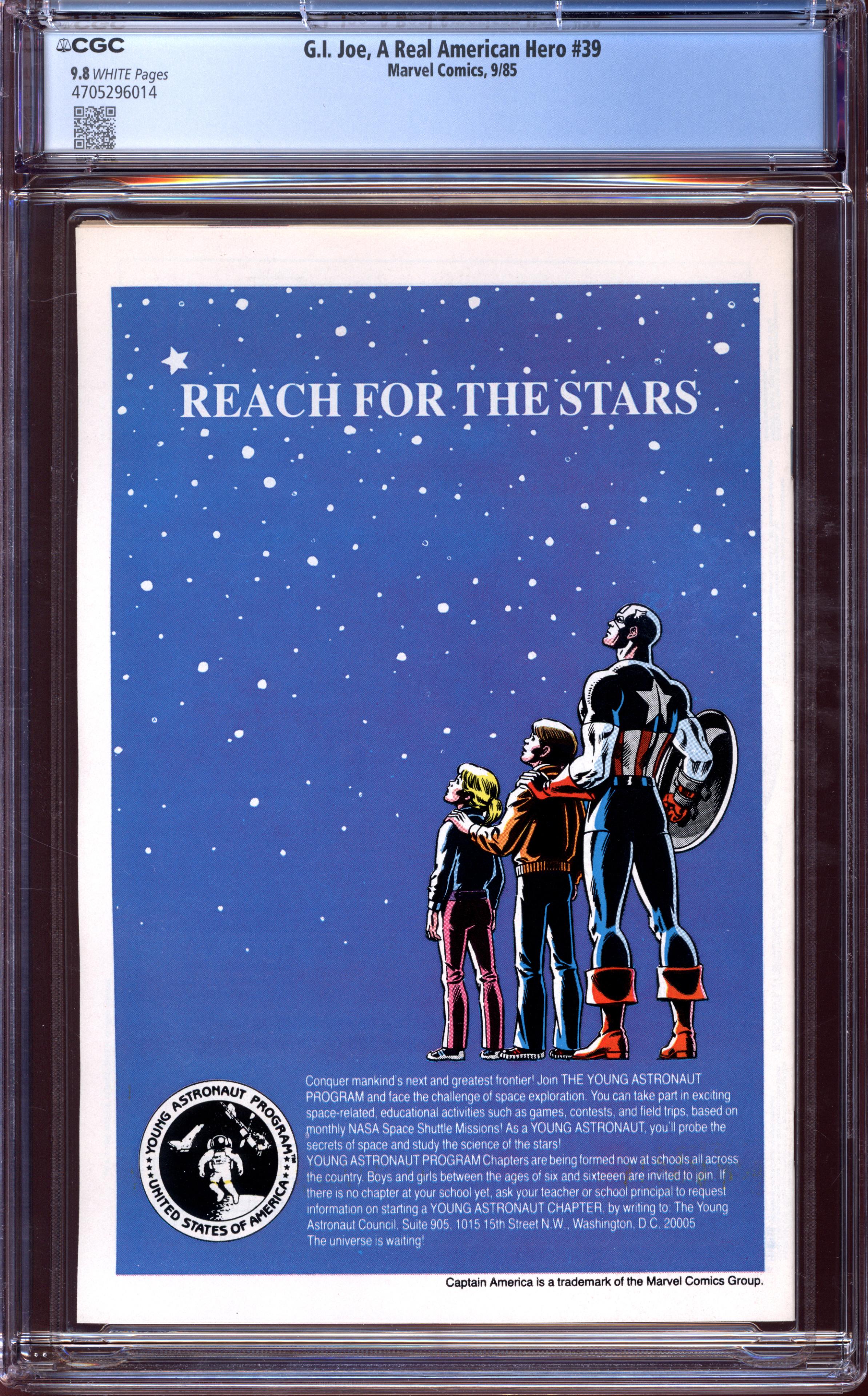 G.I. JOE, A REAL AMERICAN HERO Back Cover