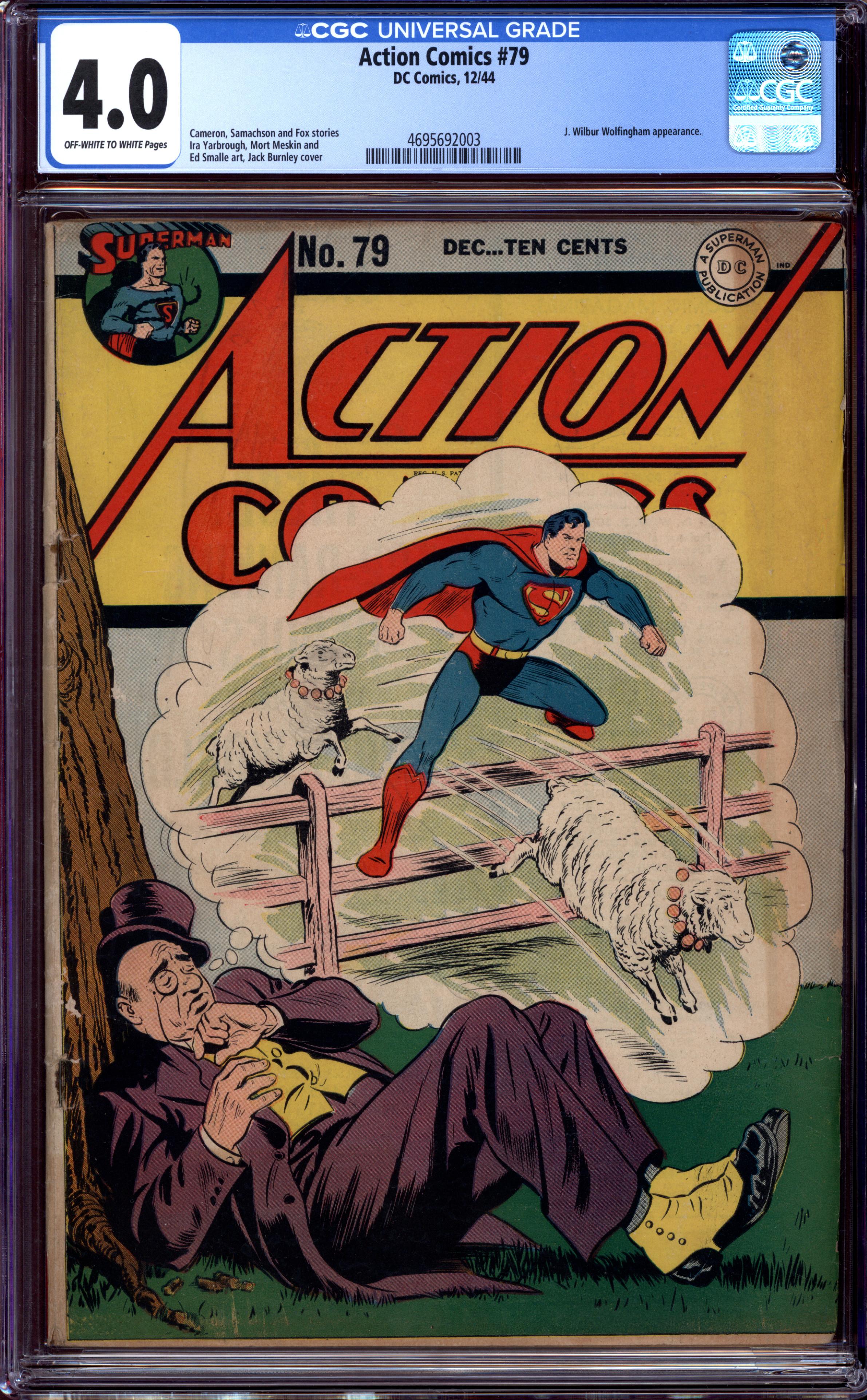 ACTION COMICS Front Cover