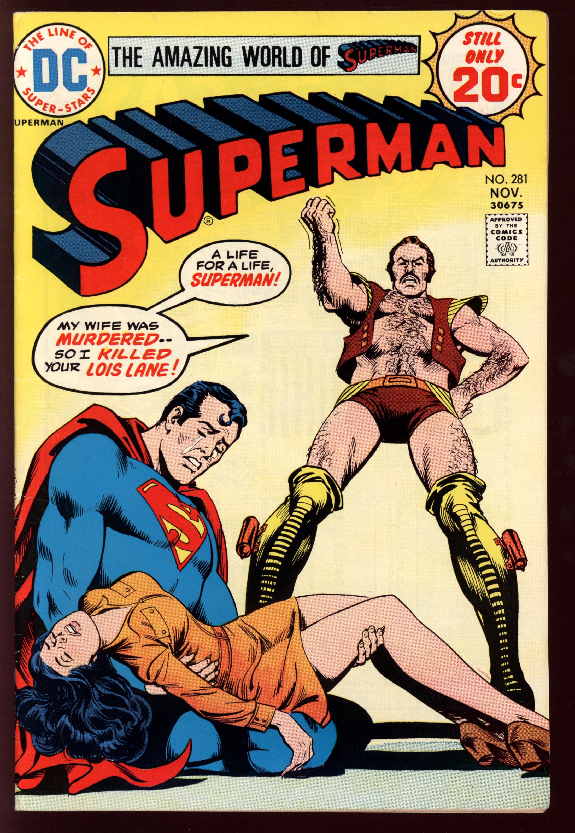 SUPERMAN Front Cover