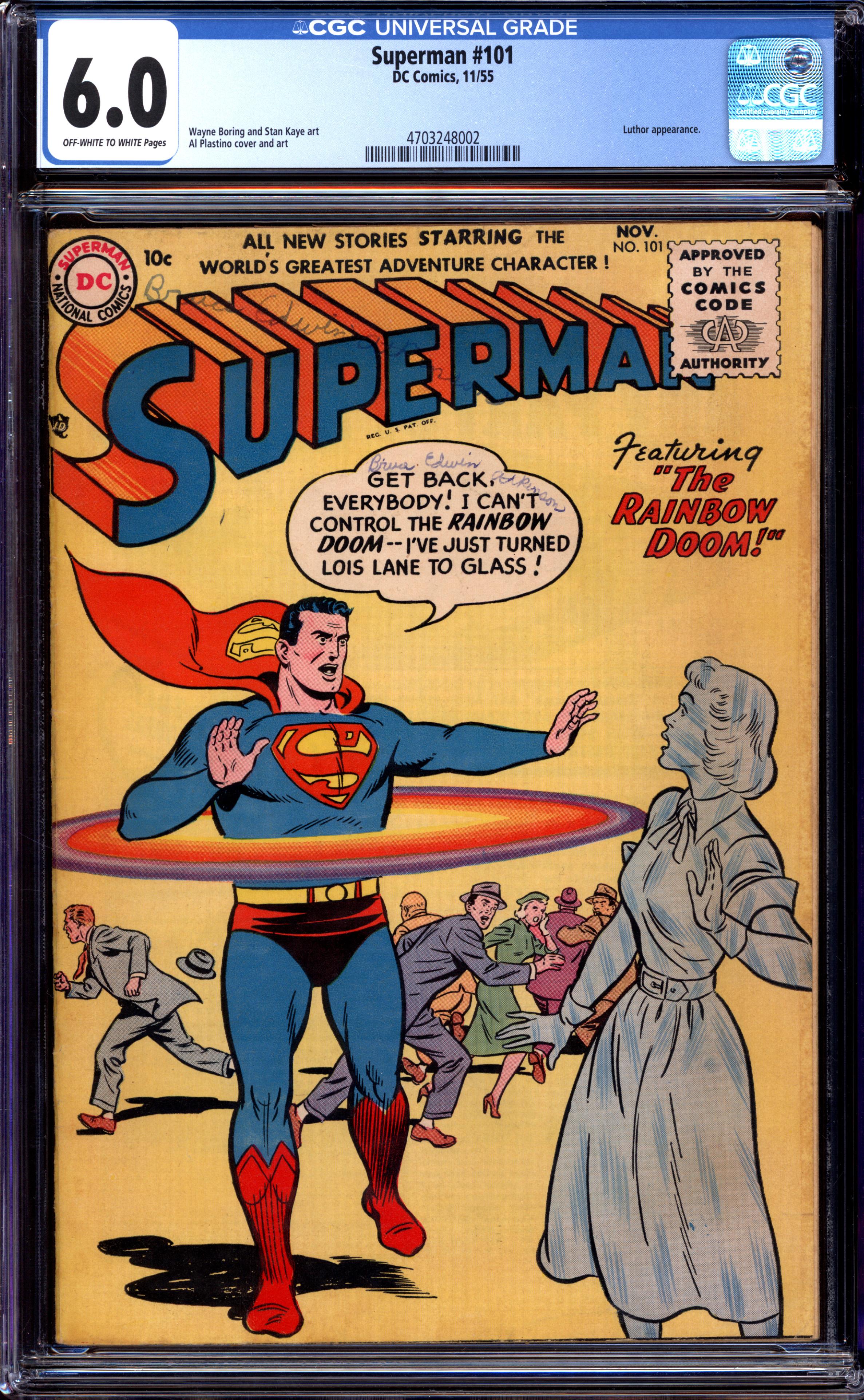 SUPERMAN Front Cover