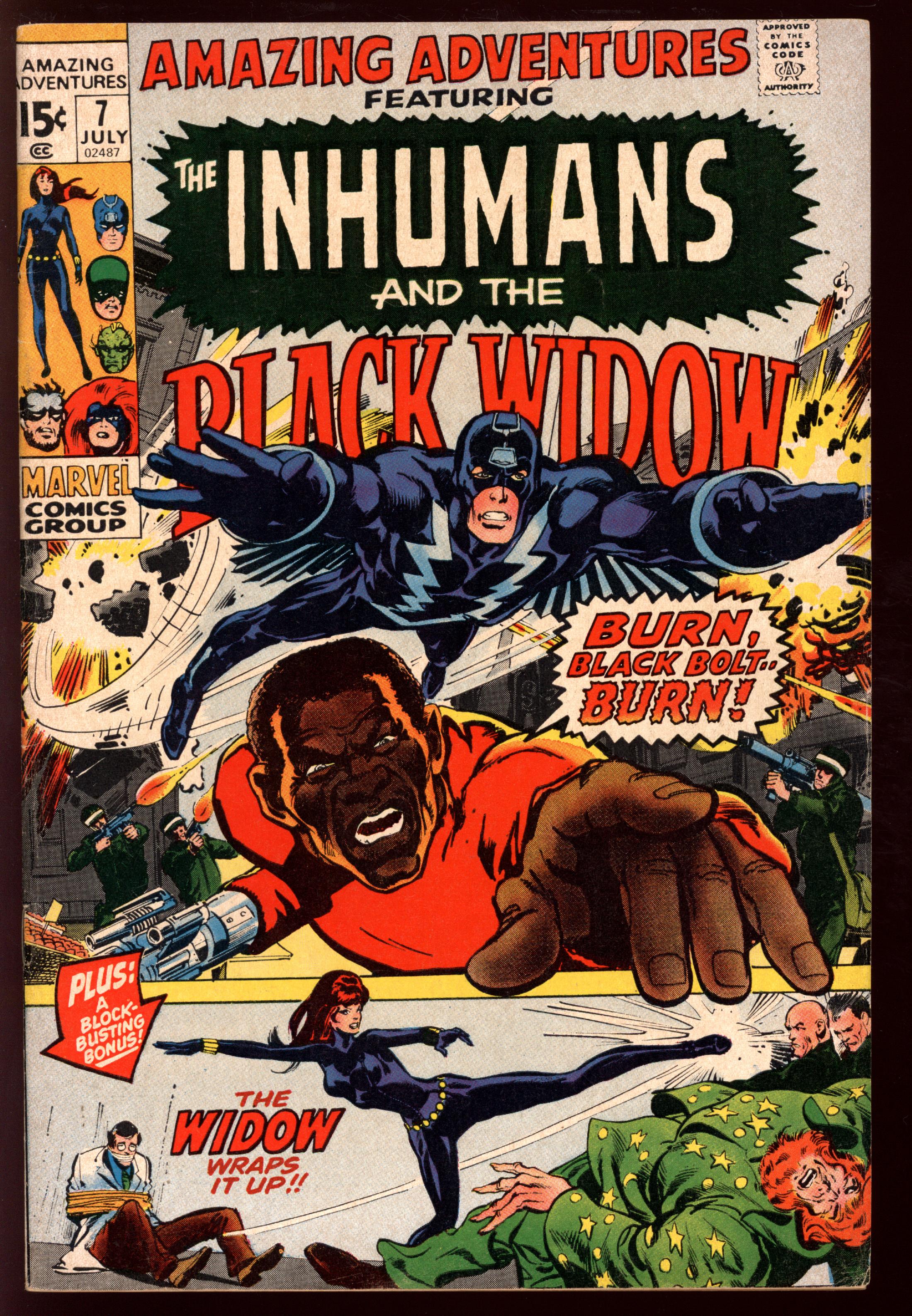 AMAZING ADVENTURES Front Cover