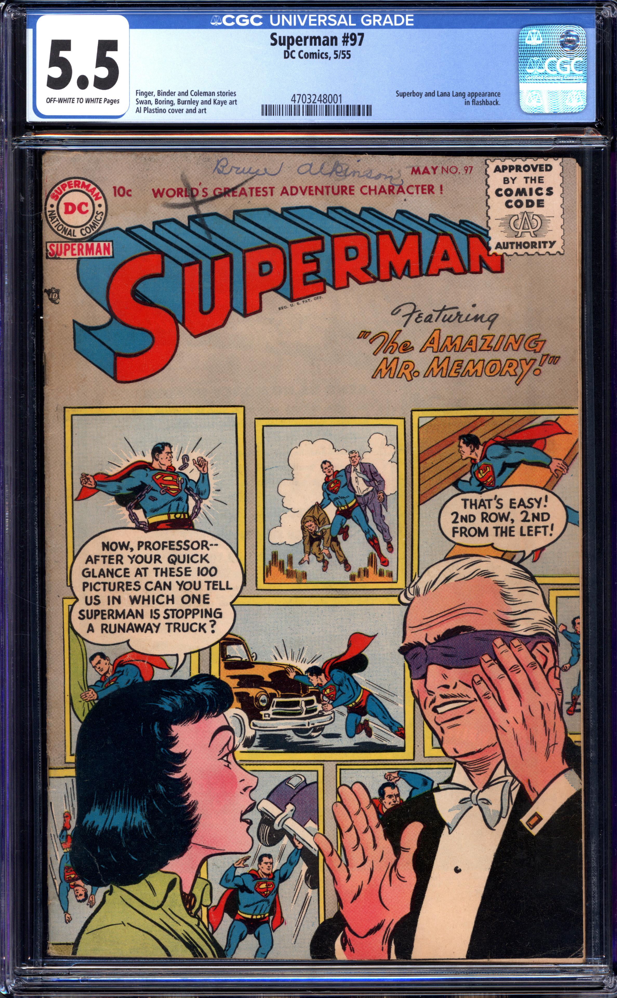 SUPERMAN Front Cover