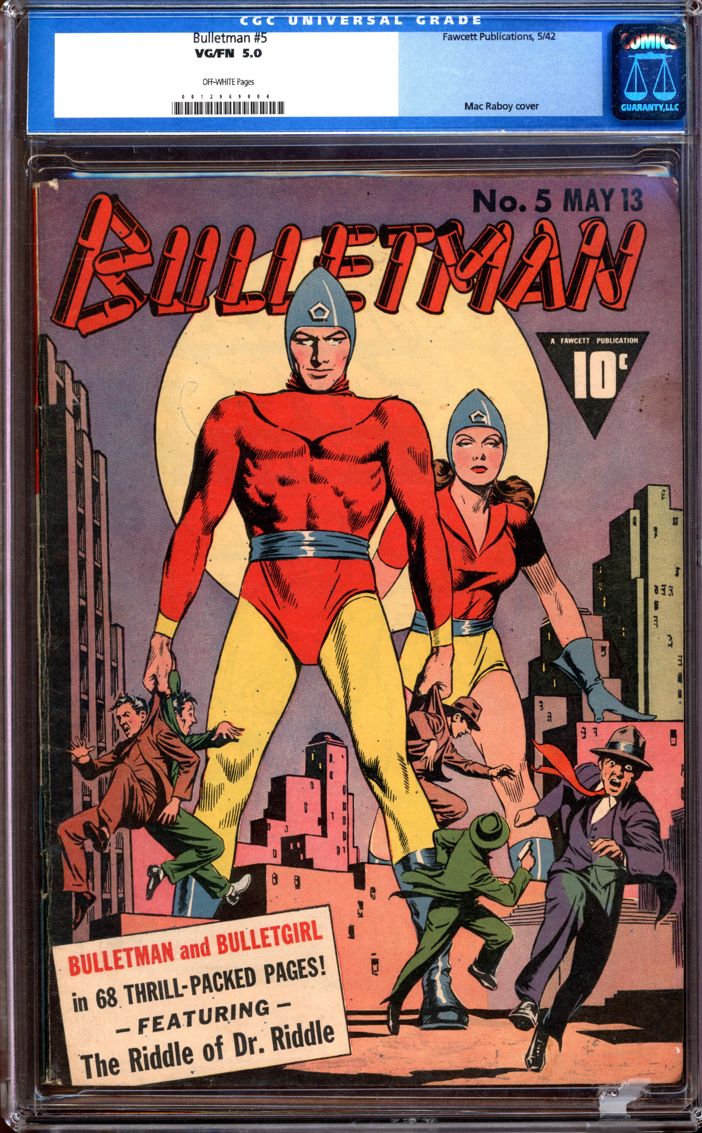 BULLETMAN Front Cover