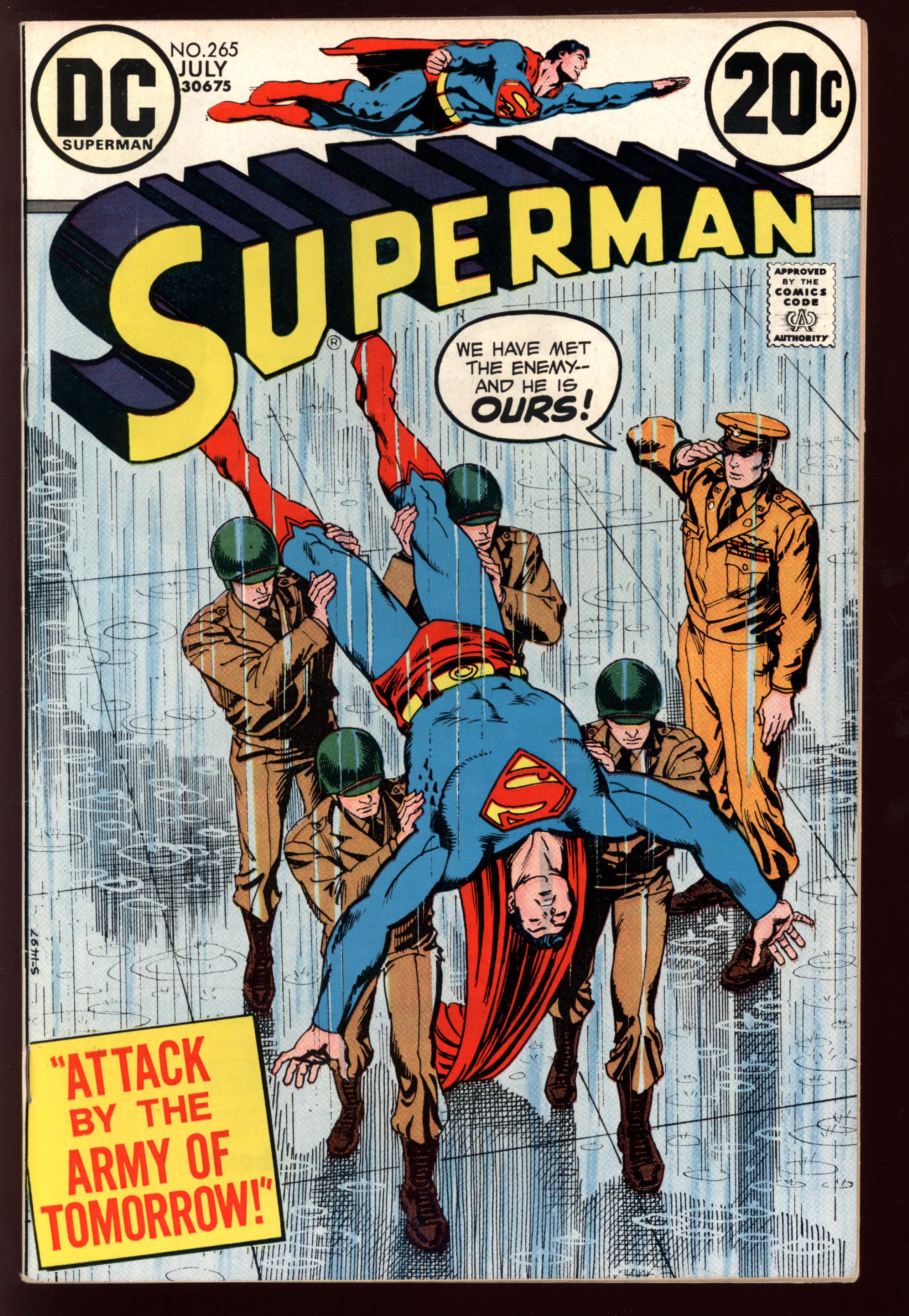 SUPERMAN Front Cover