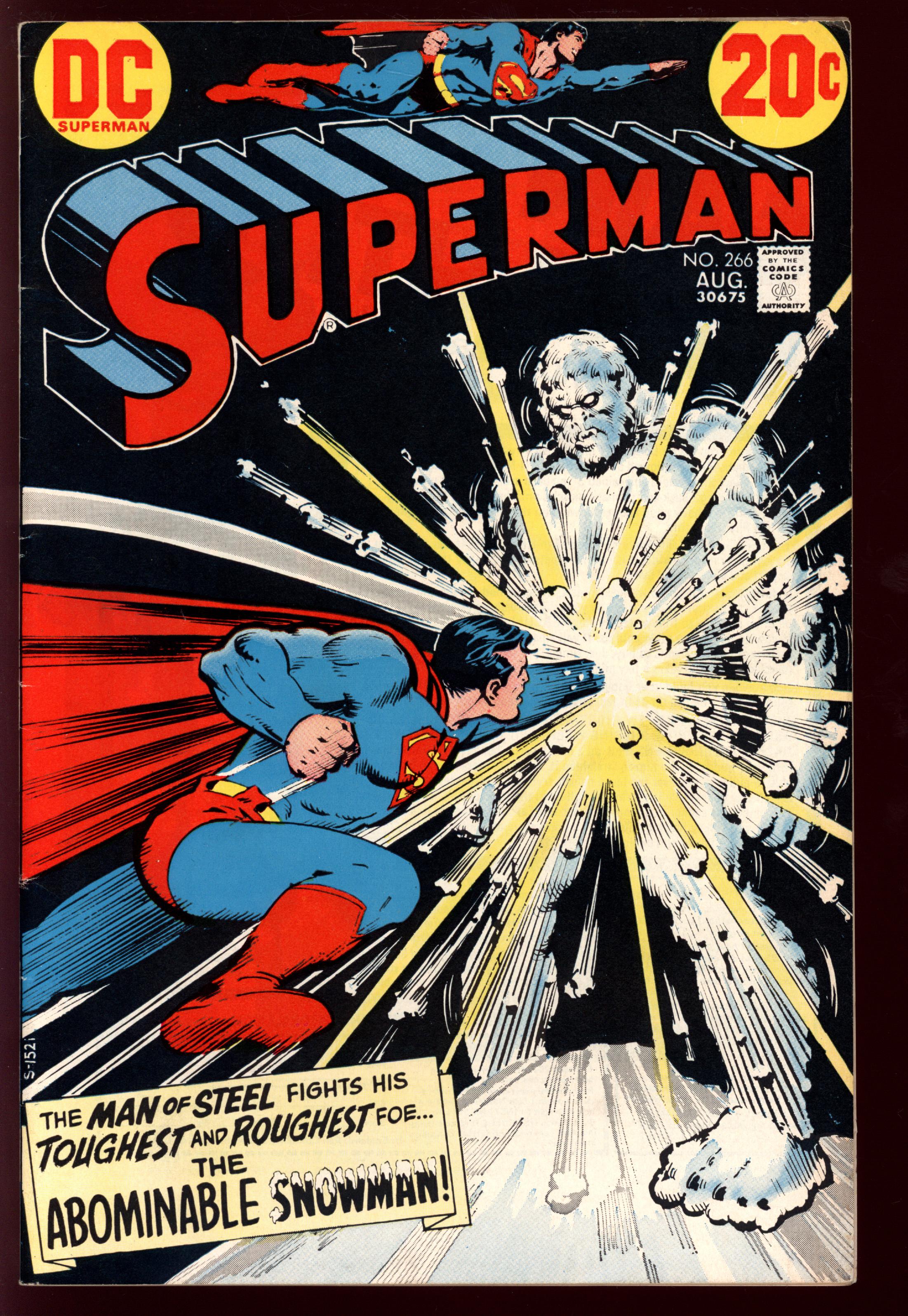 SUPERMAN Front Cover
