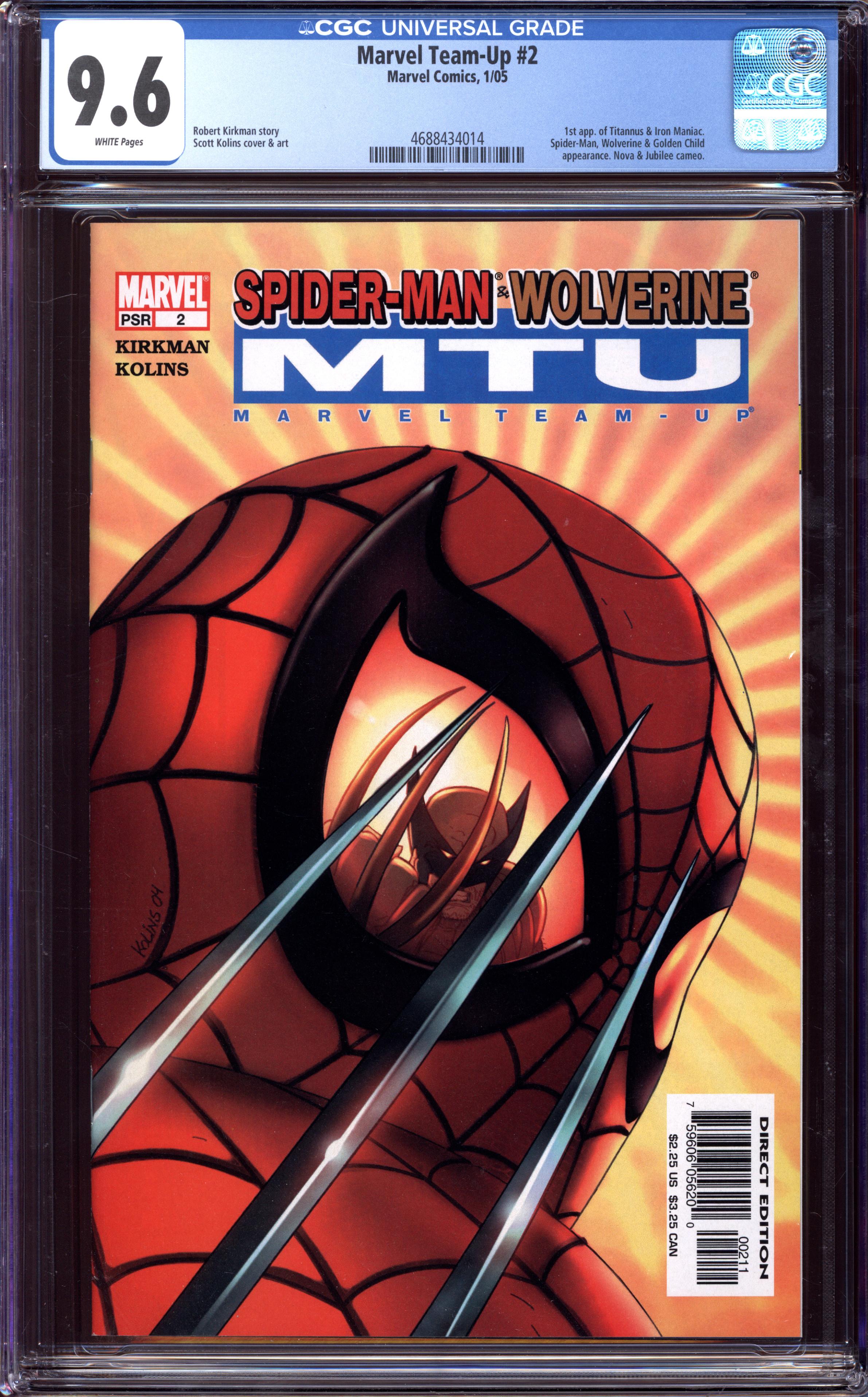 Marvel.com MARVEL TEAM-UP #2 CGC 9.6 WHITE PAGES | Reece's Rare Comics
