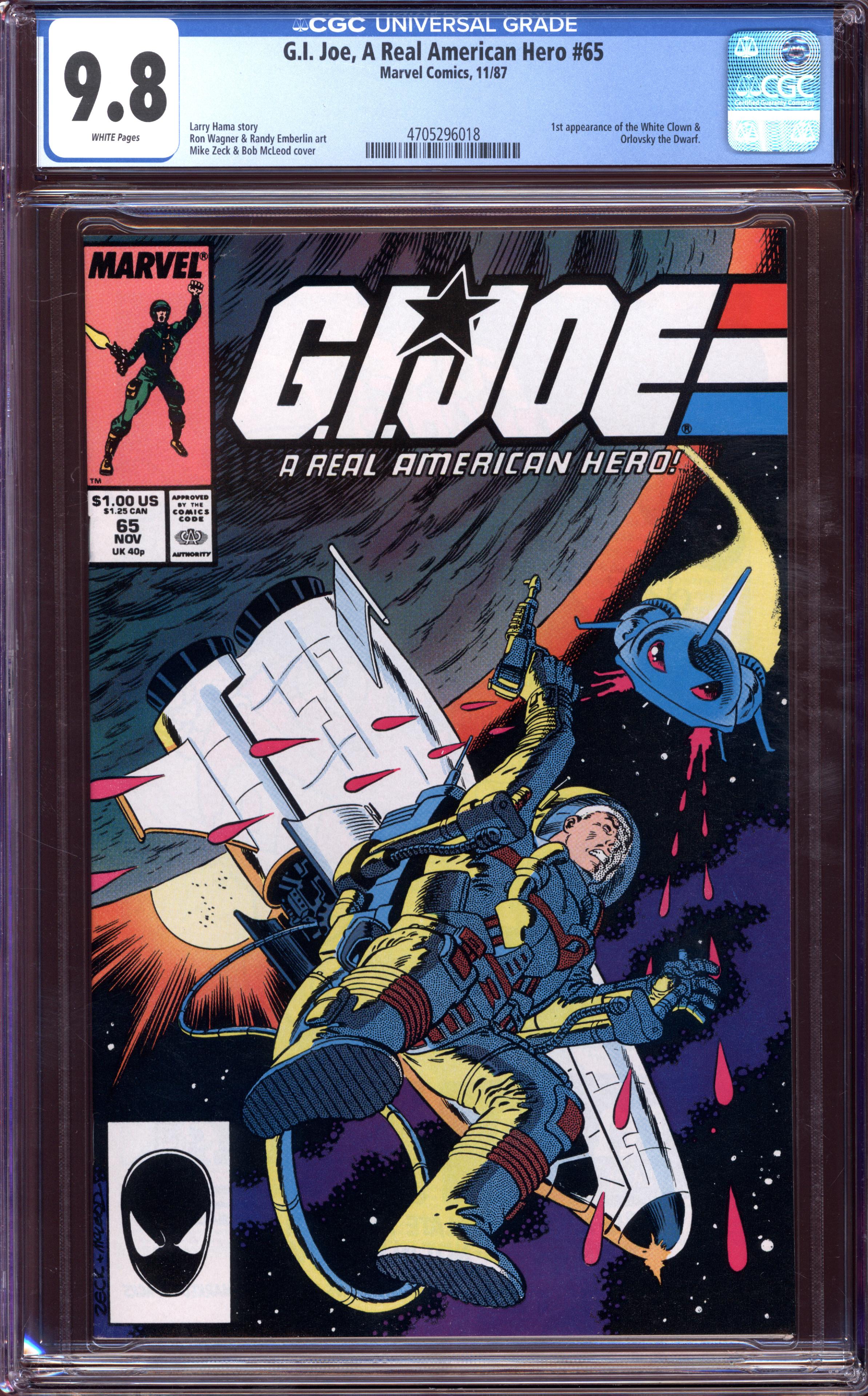G.I. JOE, A REAL AMERICAN HERO Front Cover