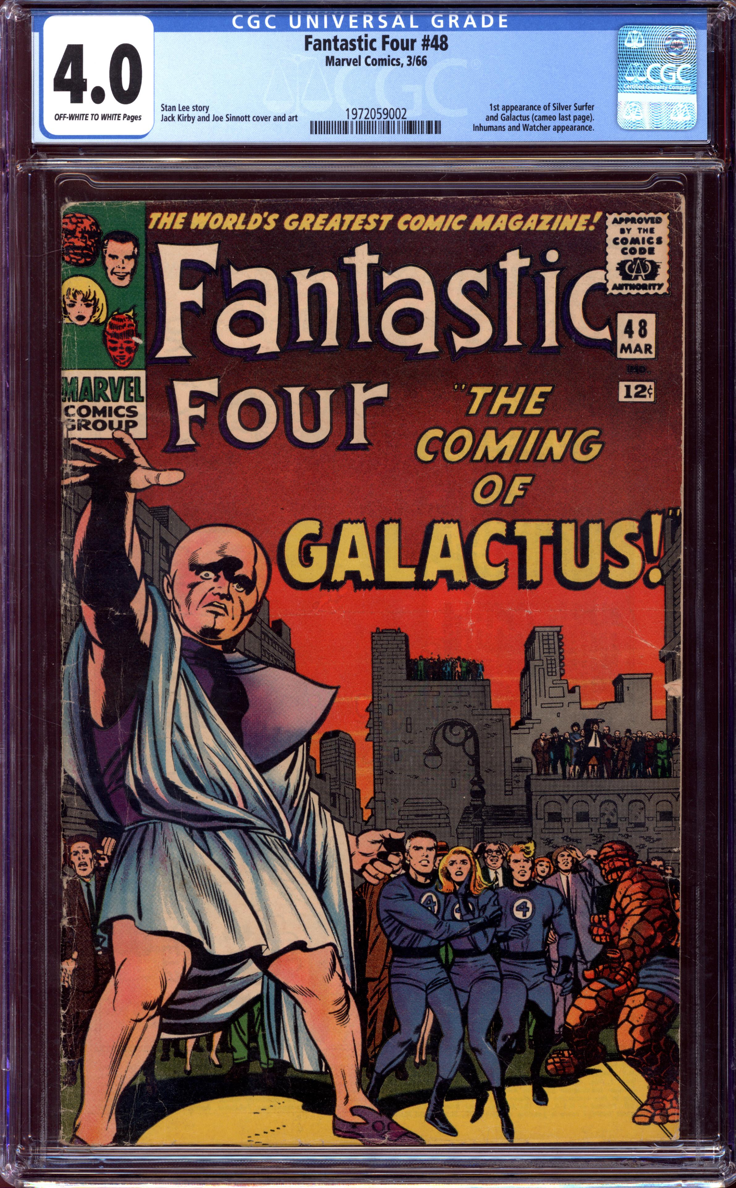 FANTASTIC FOUR Front Cover