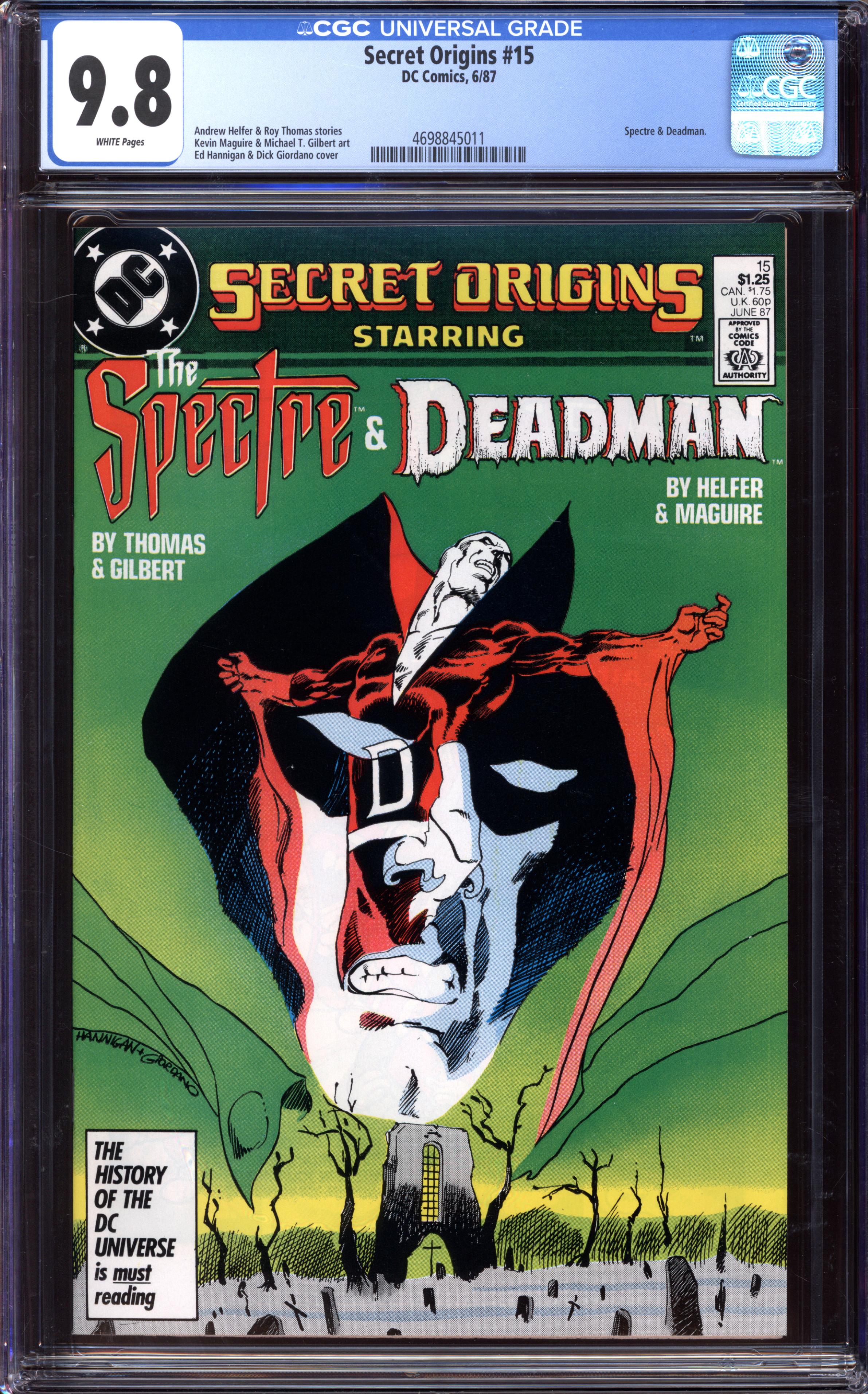 SECRET ORIGINS Front Cover