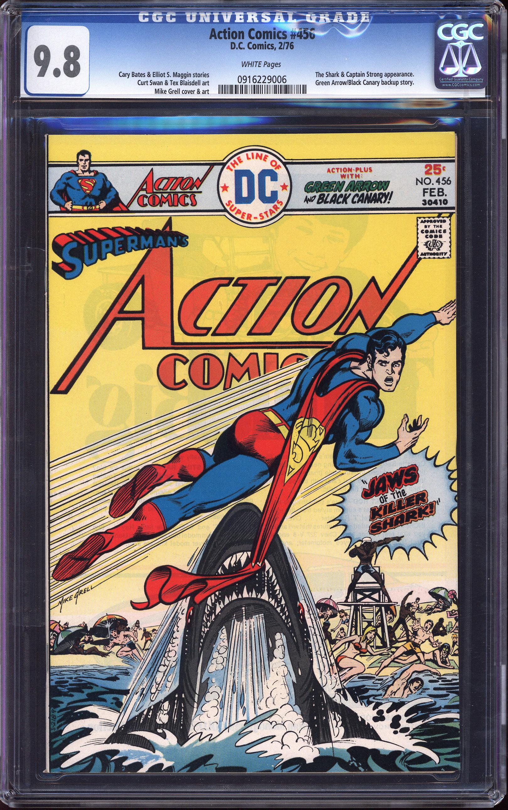 ACTION COMICS Front Cover