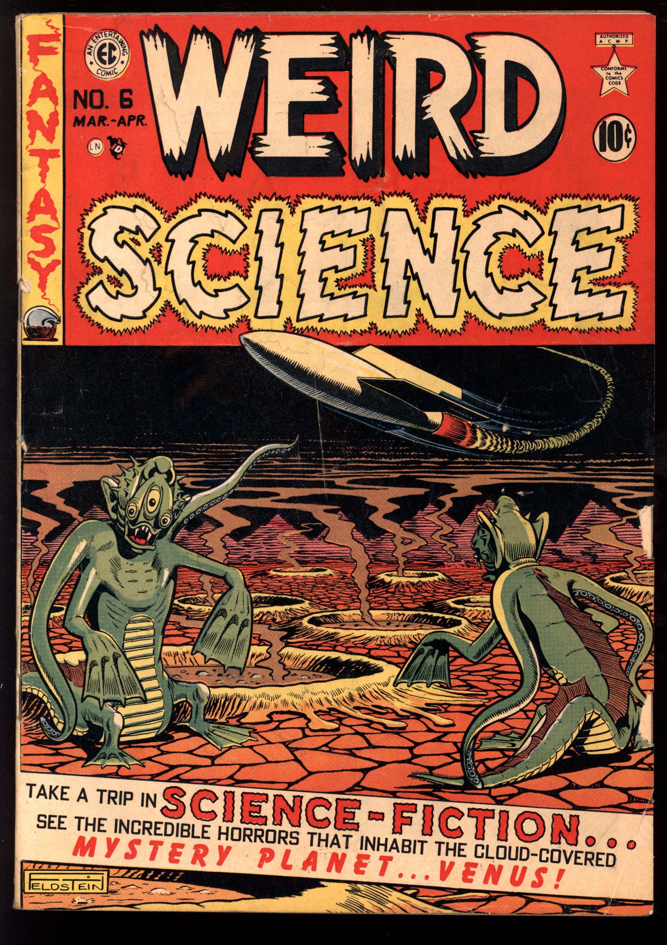 WEIRD SCIENCE Front Cover