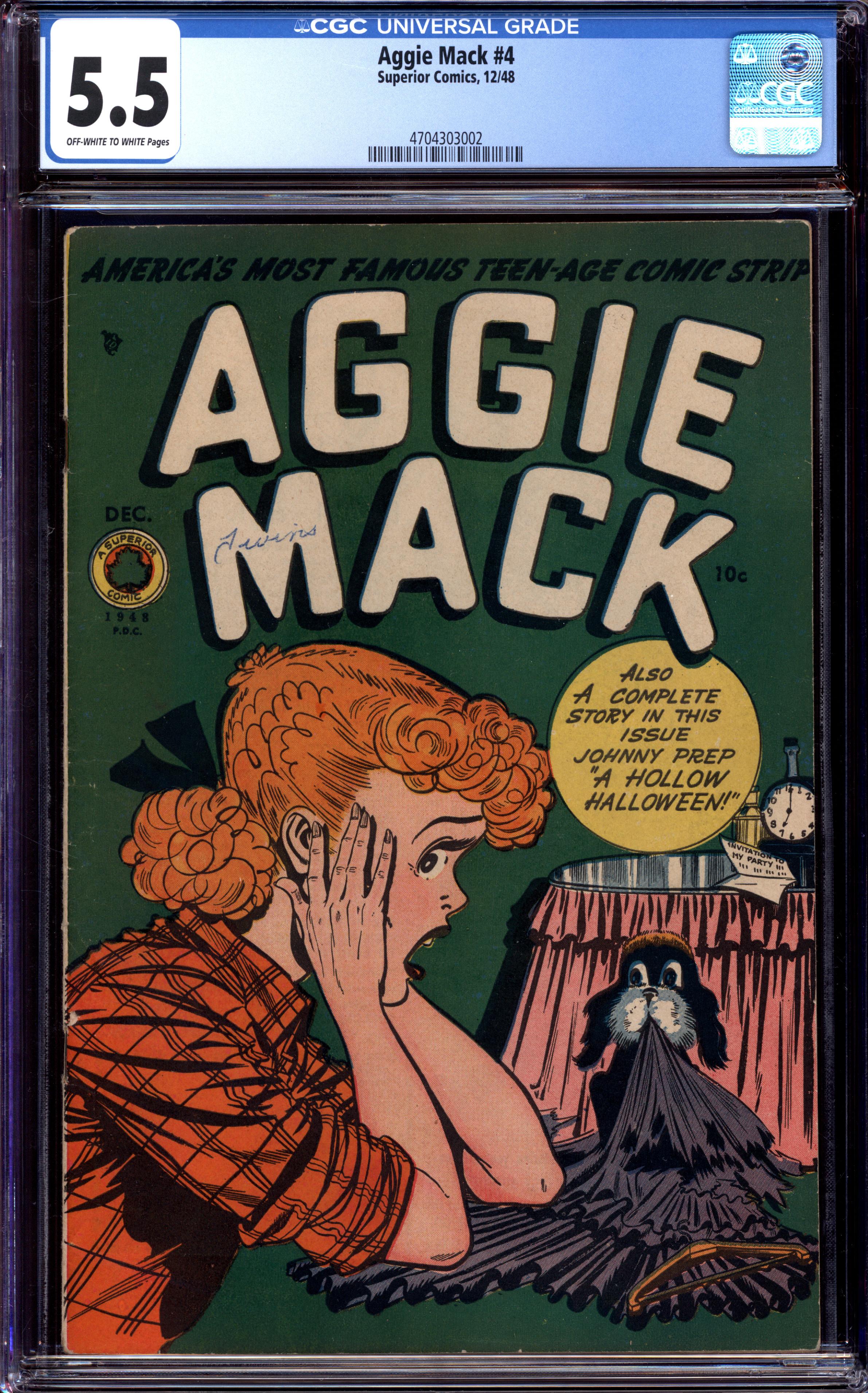 AGGIE MACK Front Cover