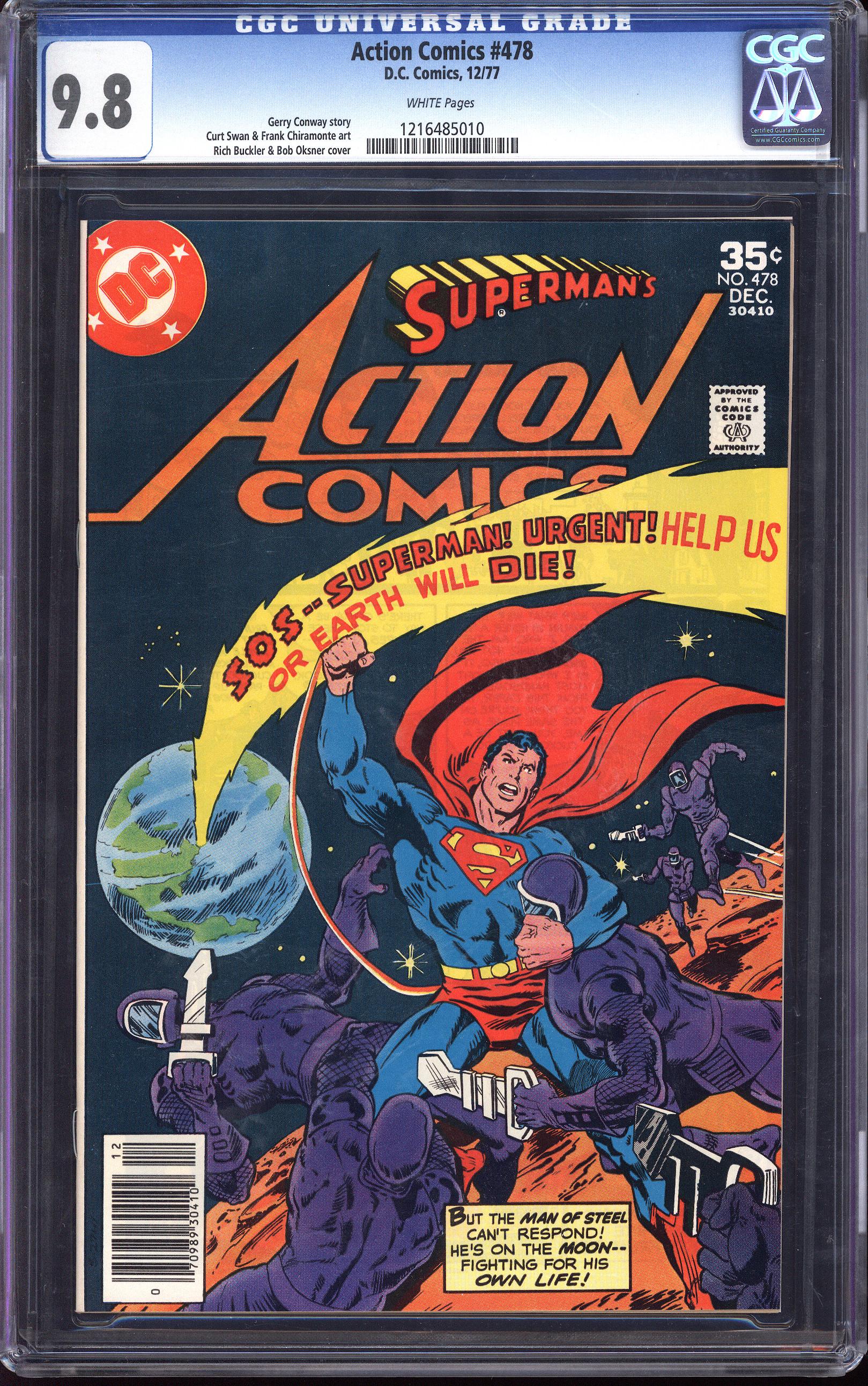 ACTION COMICS Front Cover