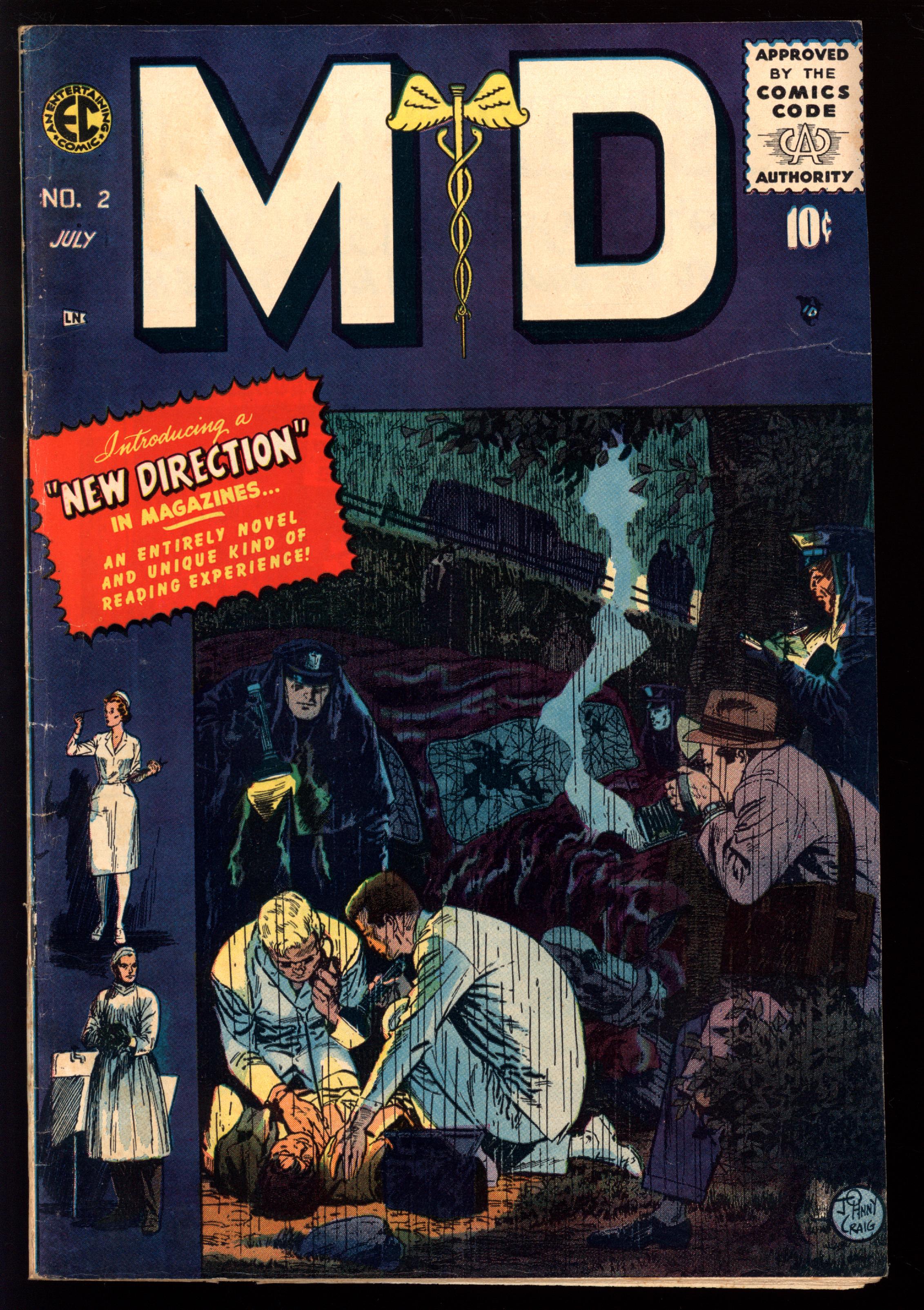 M.D. Front Cover