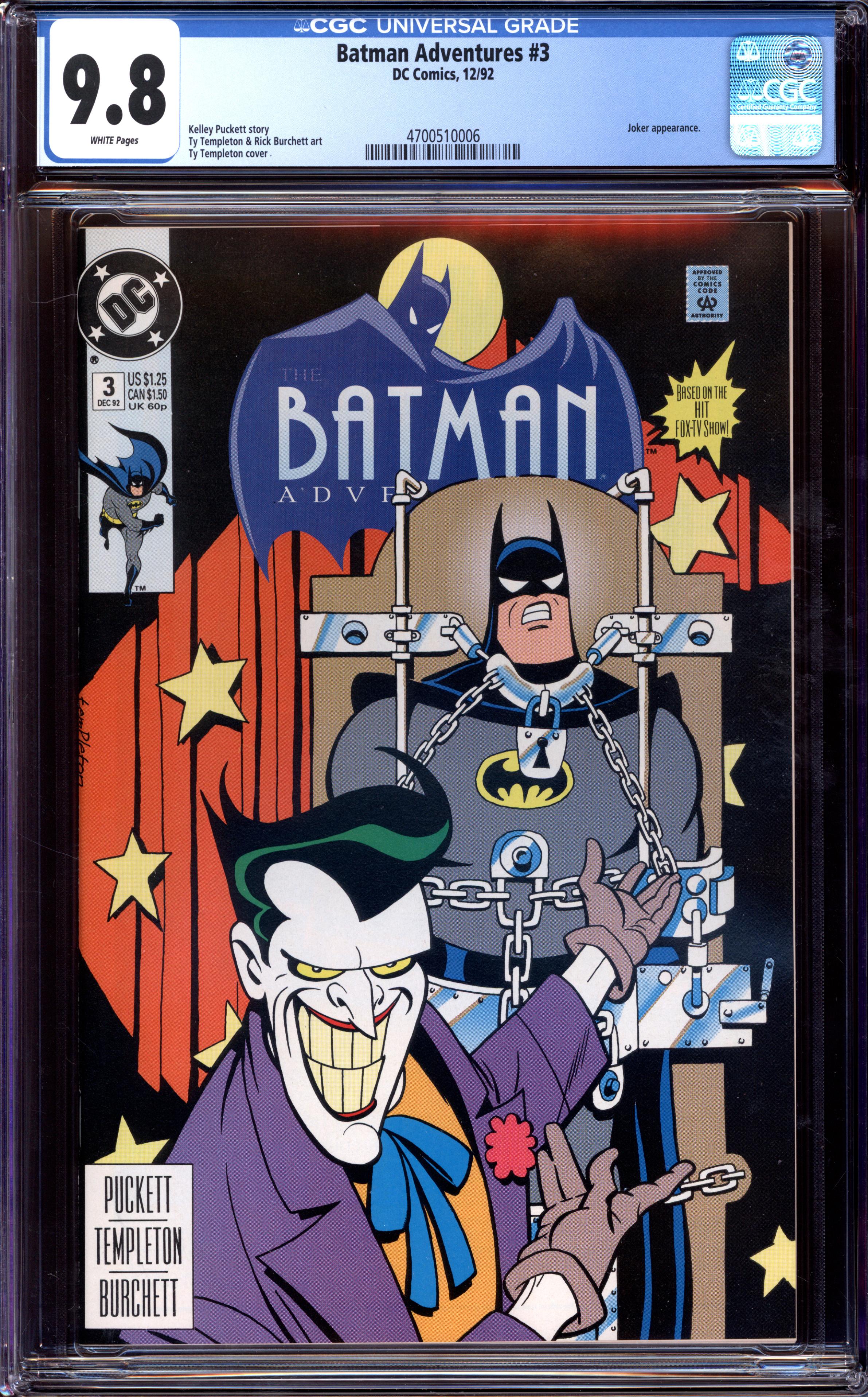 BATMAN ADVENTURES Front Cover