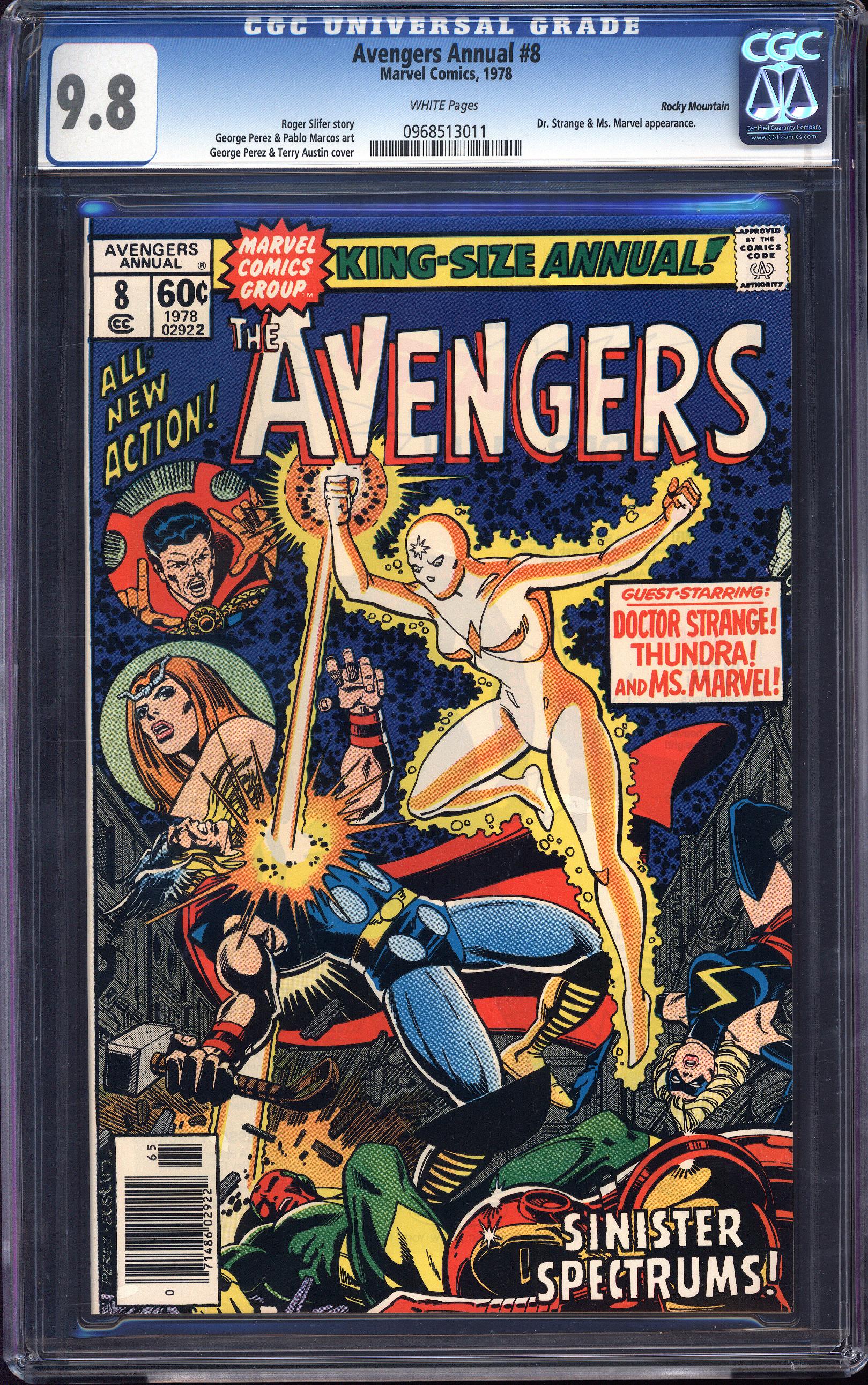 AVENGERS ANNUAL Front Cover