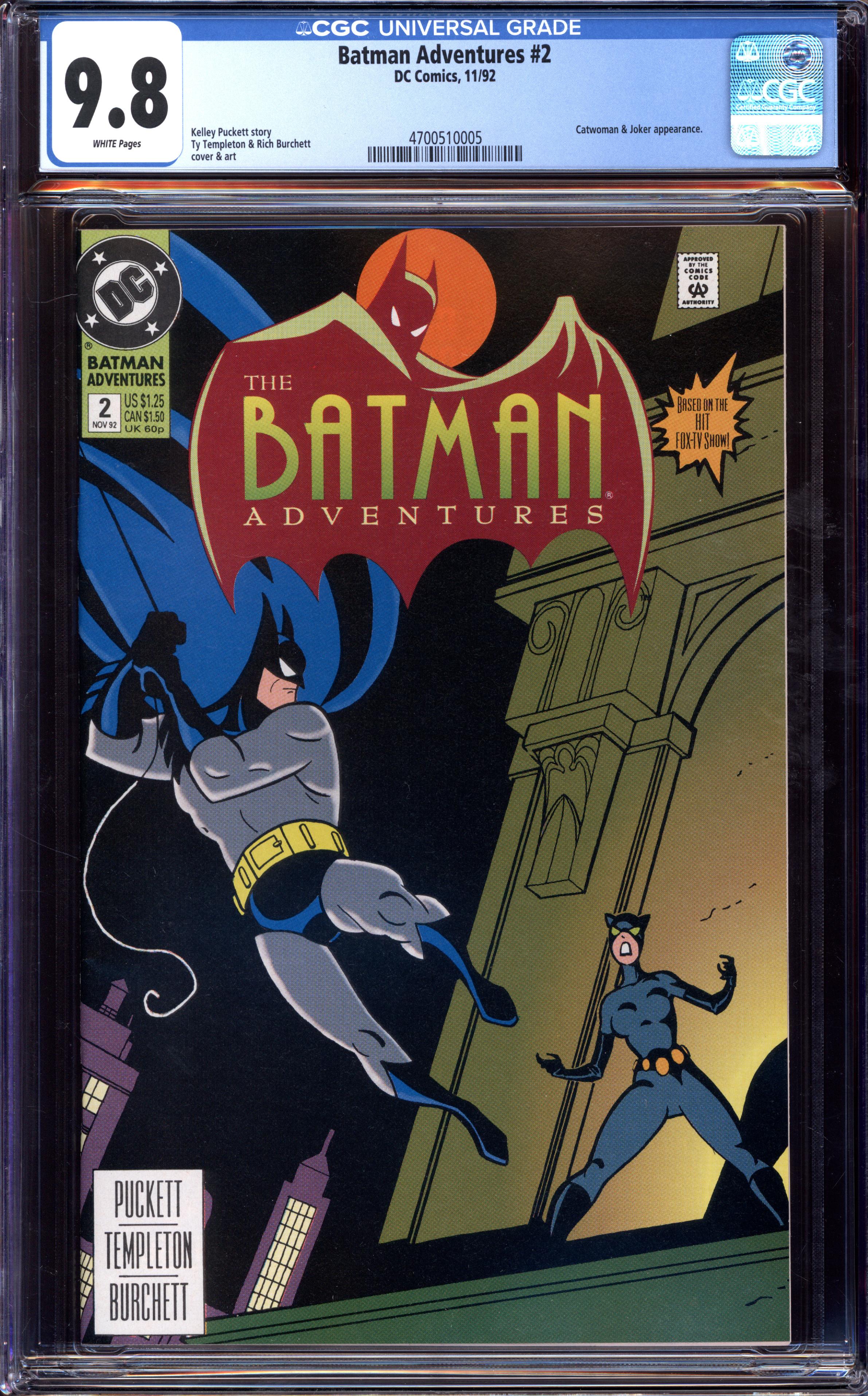 BATMAN ADVENTURES Front Cover