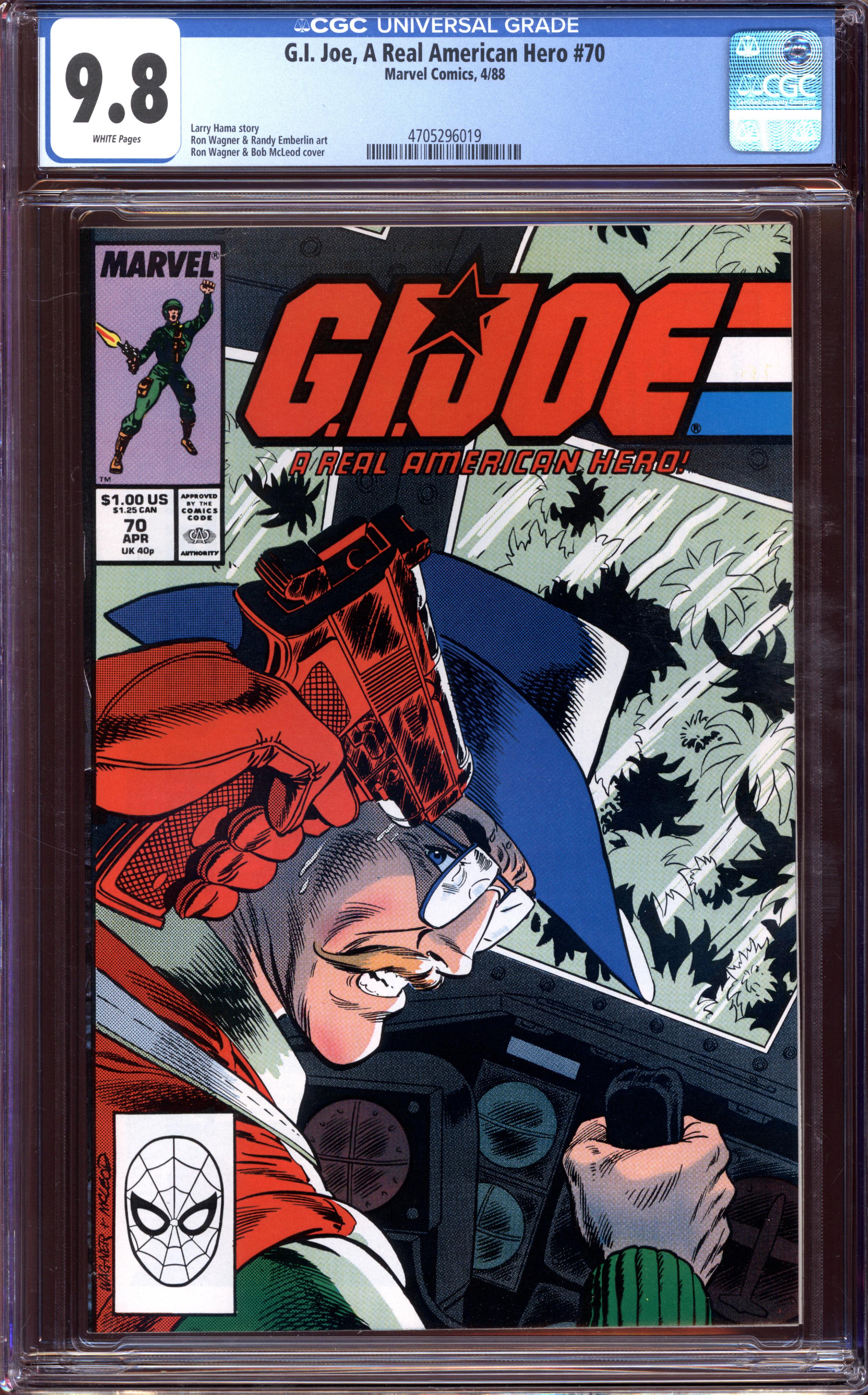 G.I. JOE, A REAL AMERICAN HERO Front Cover