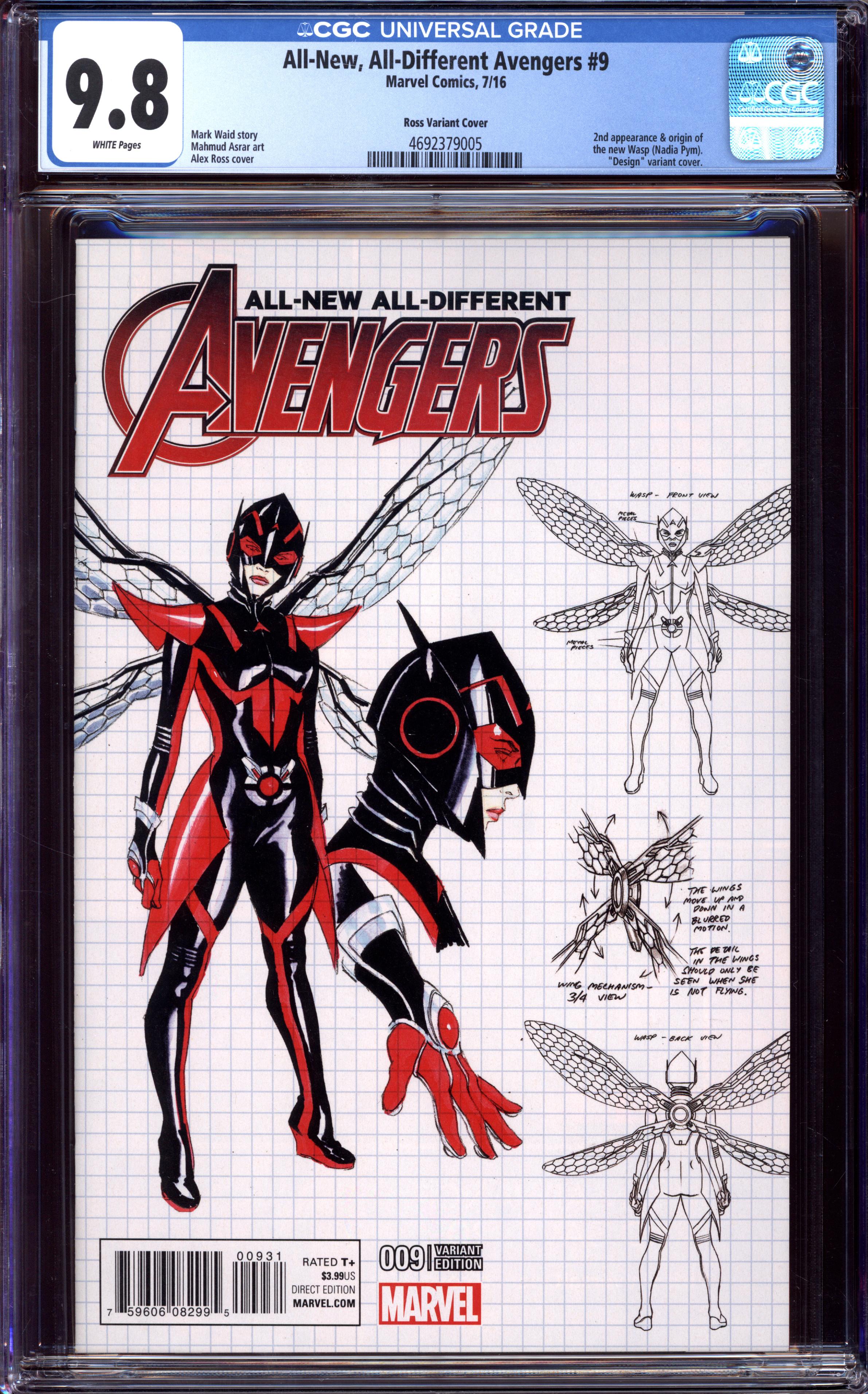 ALL-NEW, ALL-DIFFERENT AVENGERS Front Cover