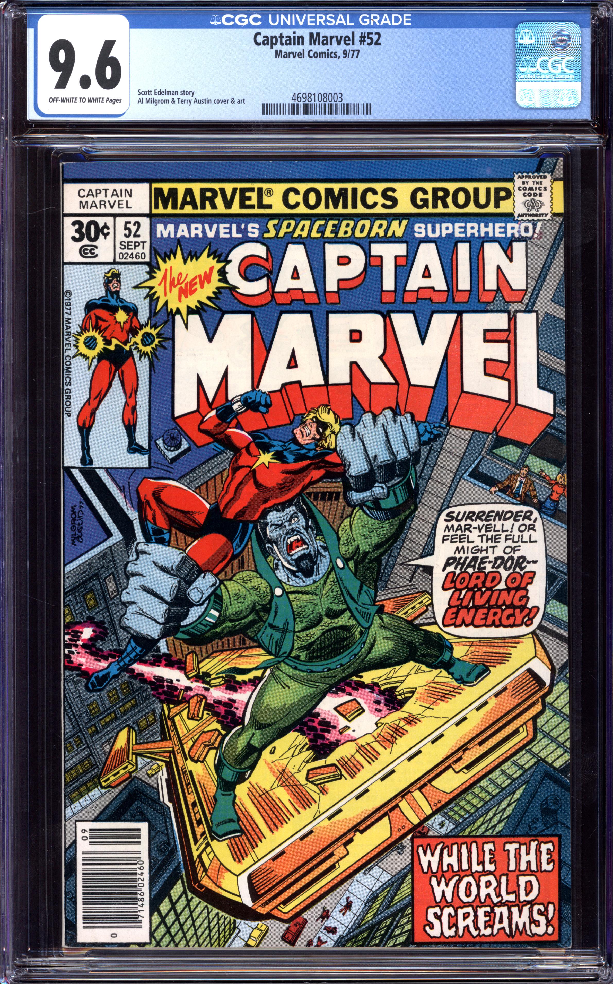 CAPTAIN MARVEL Front Cover