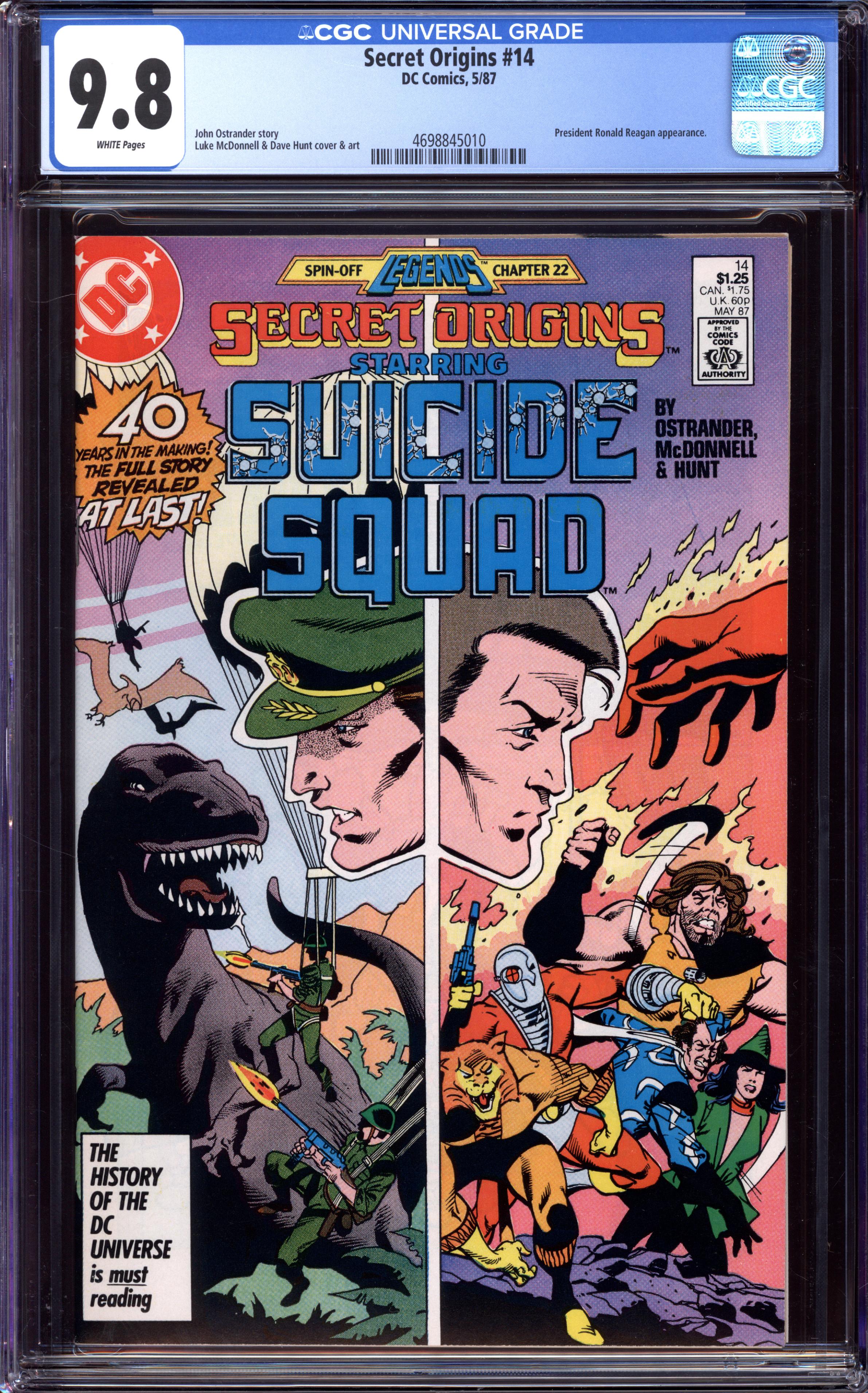 SECRET ORIGINS Front Cover