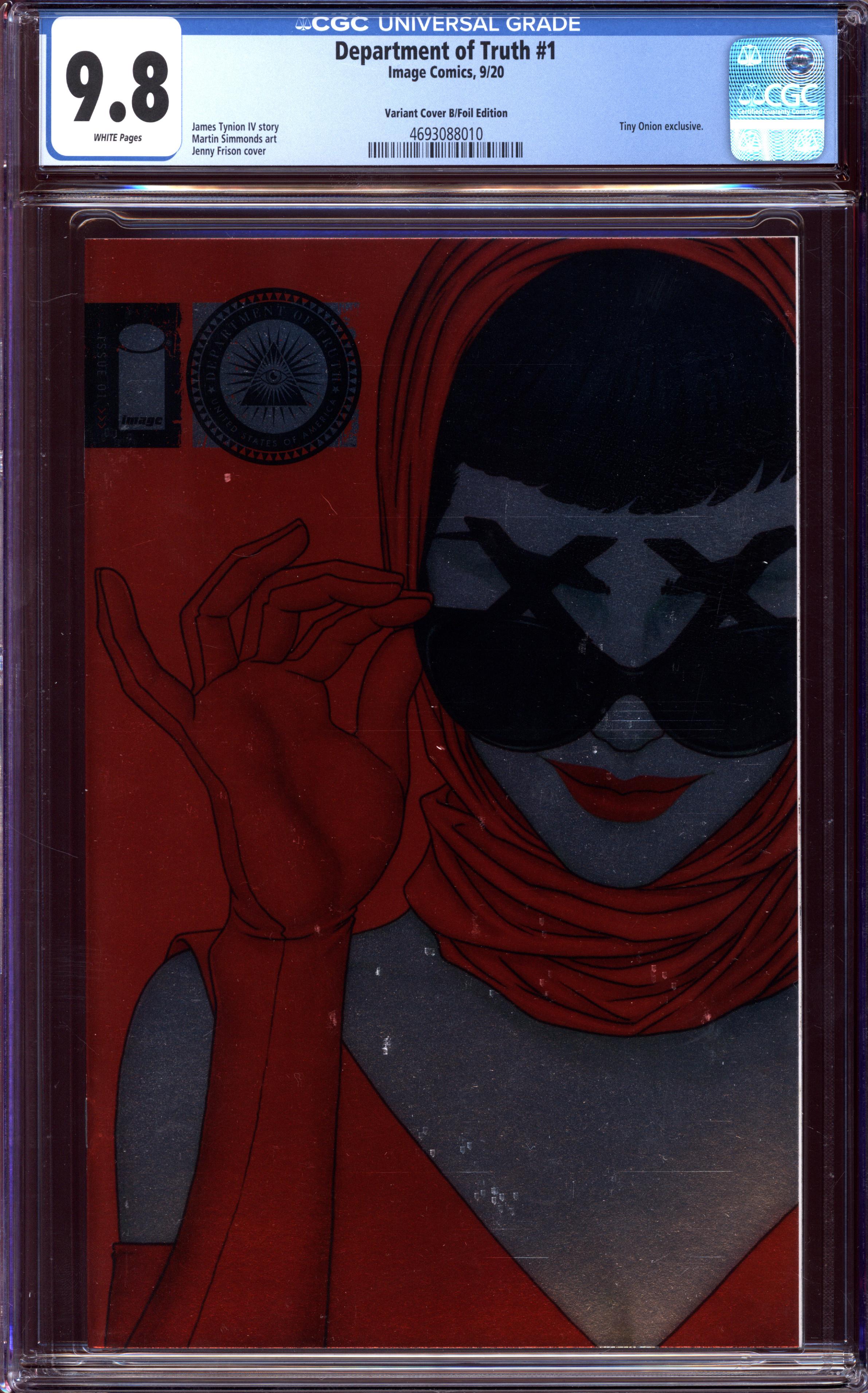 DEPARTMENT OF TRUTH Front Cover