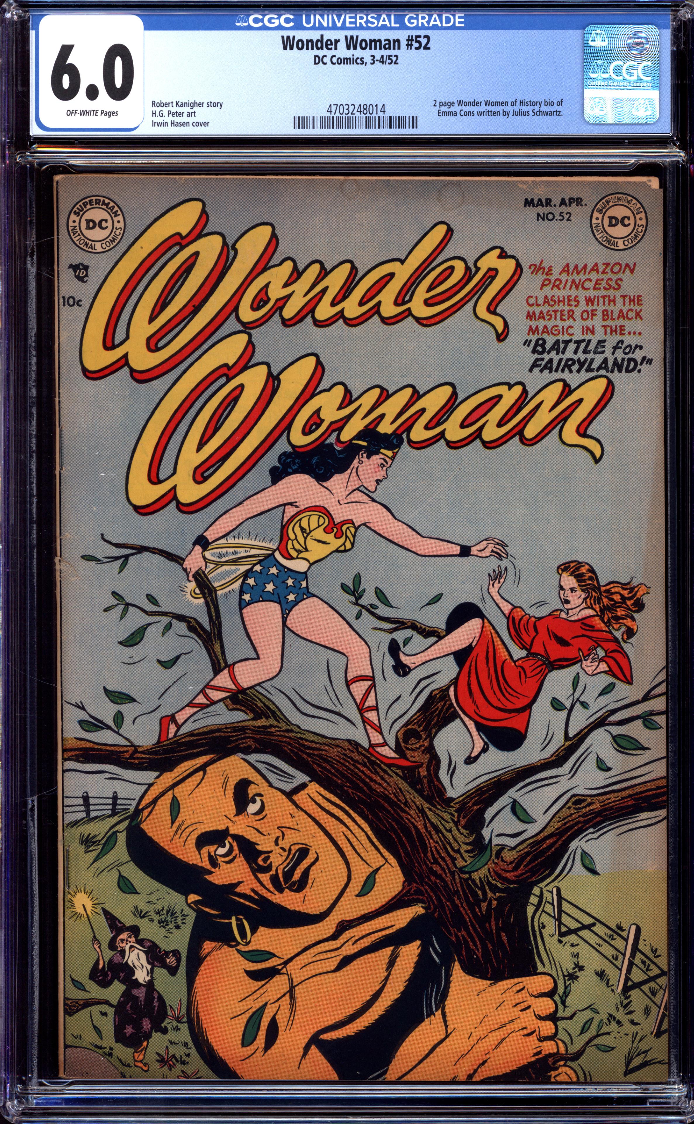WONDER WOMAN Front Cover