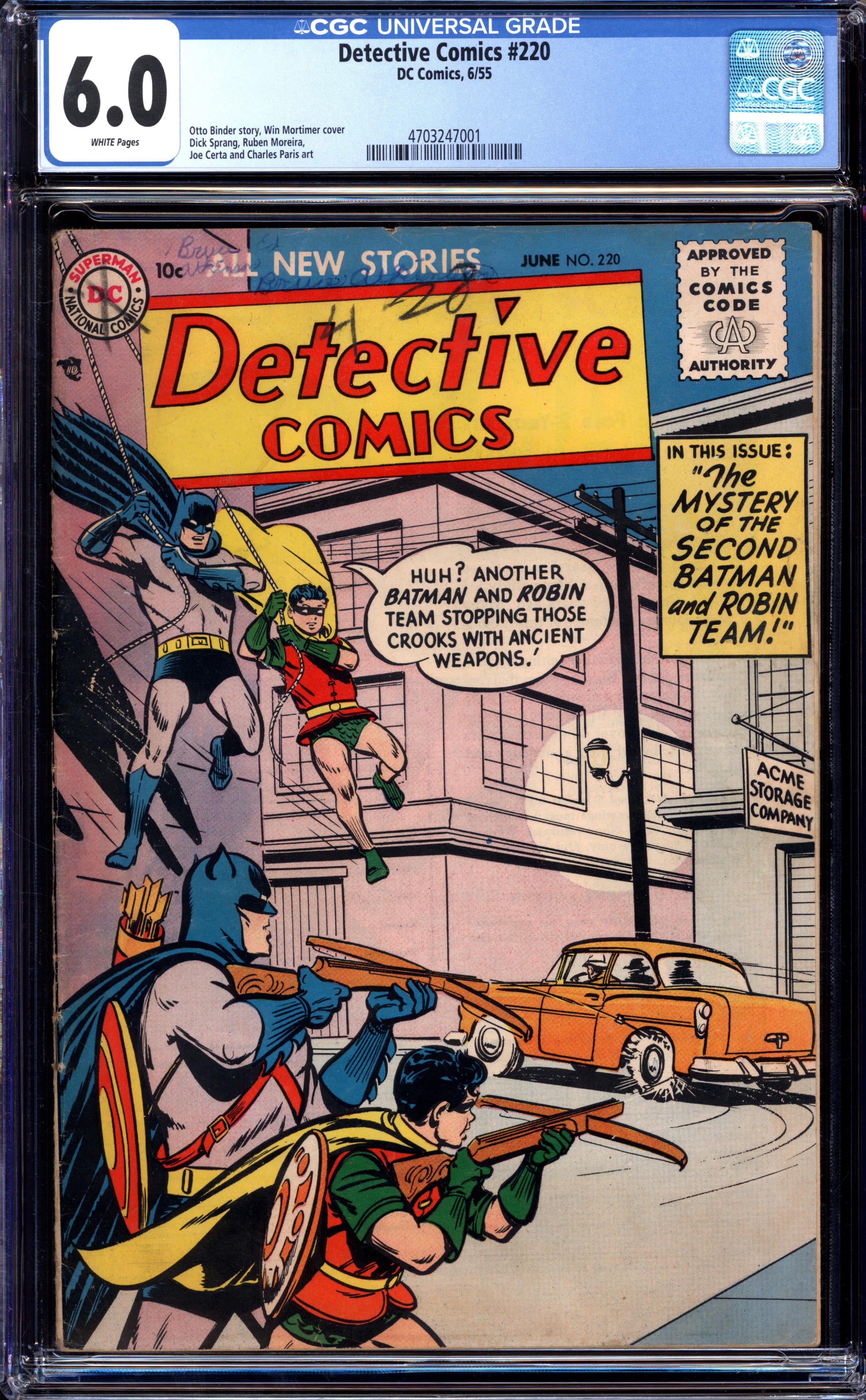 DETECTIVE COMICS Front Cover
