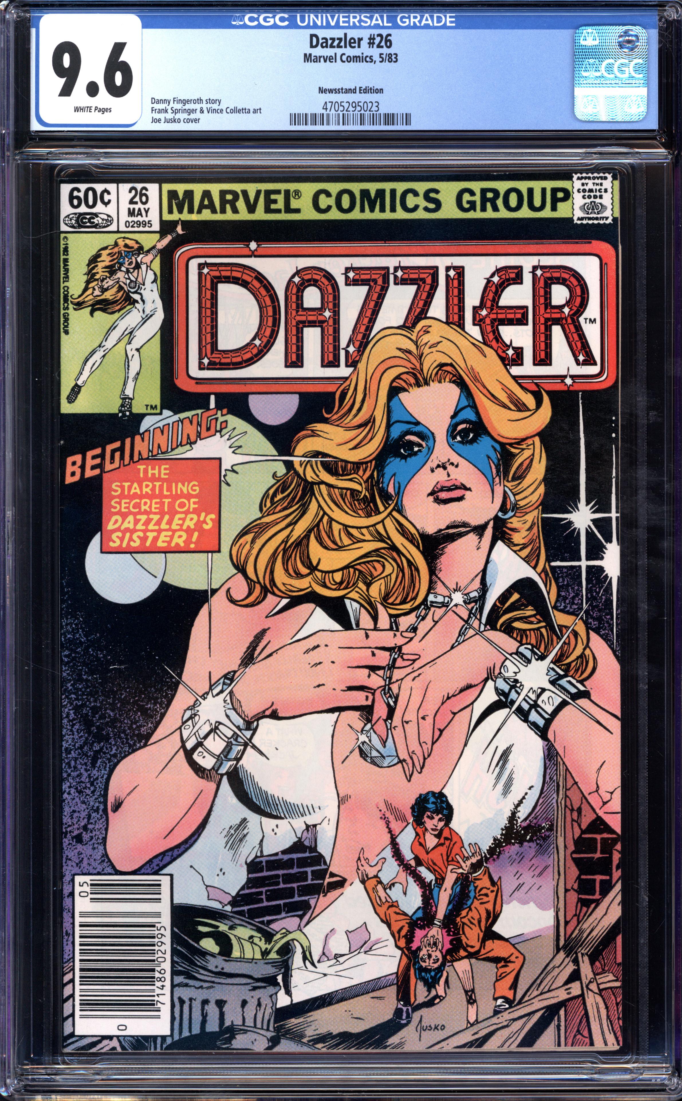 DAZZLER Front Cover