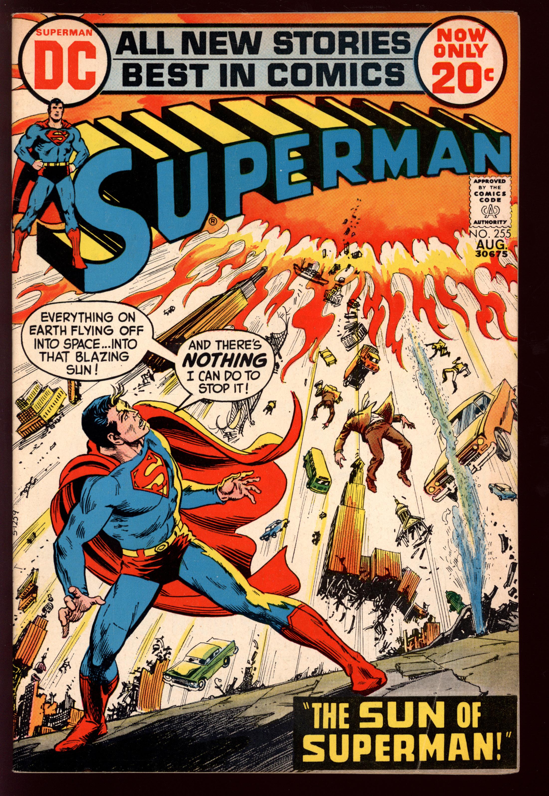 SUPERMAN Front Cover