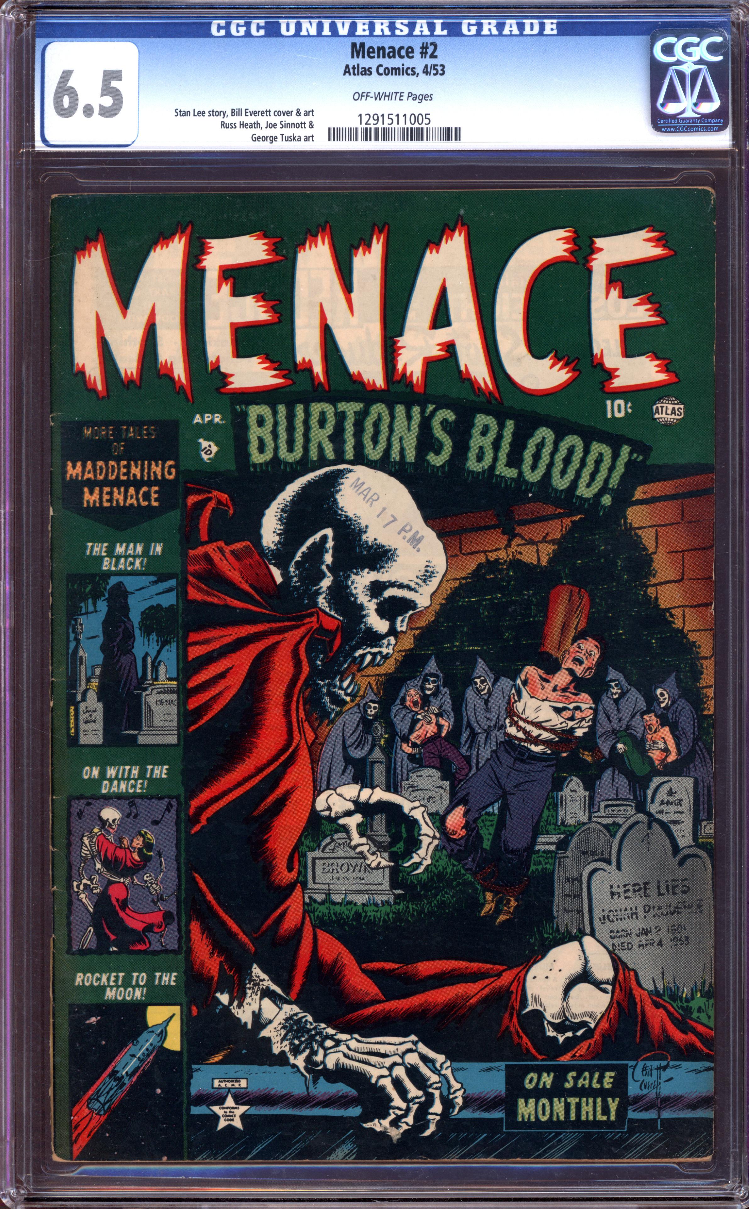 MENACE Front Cover