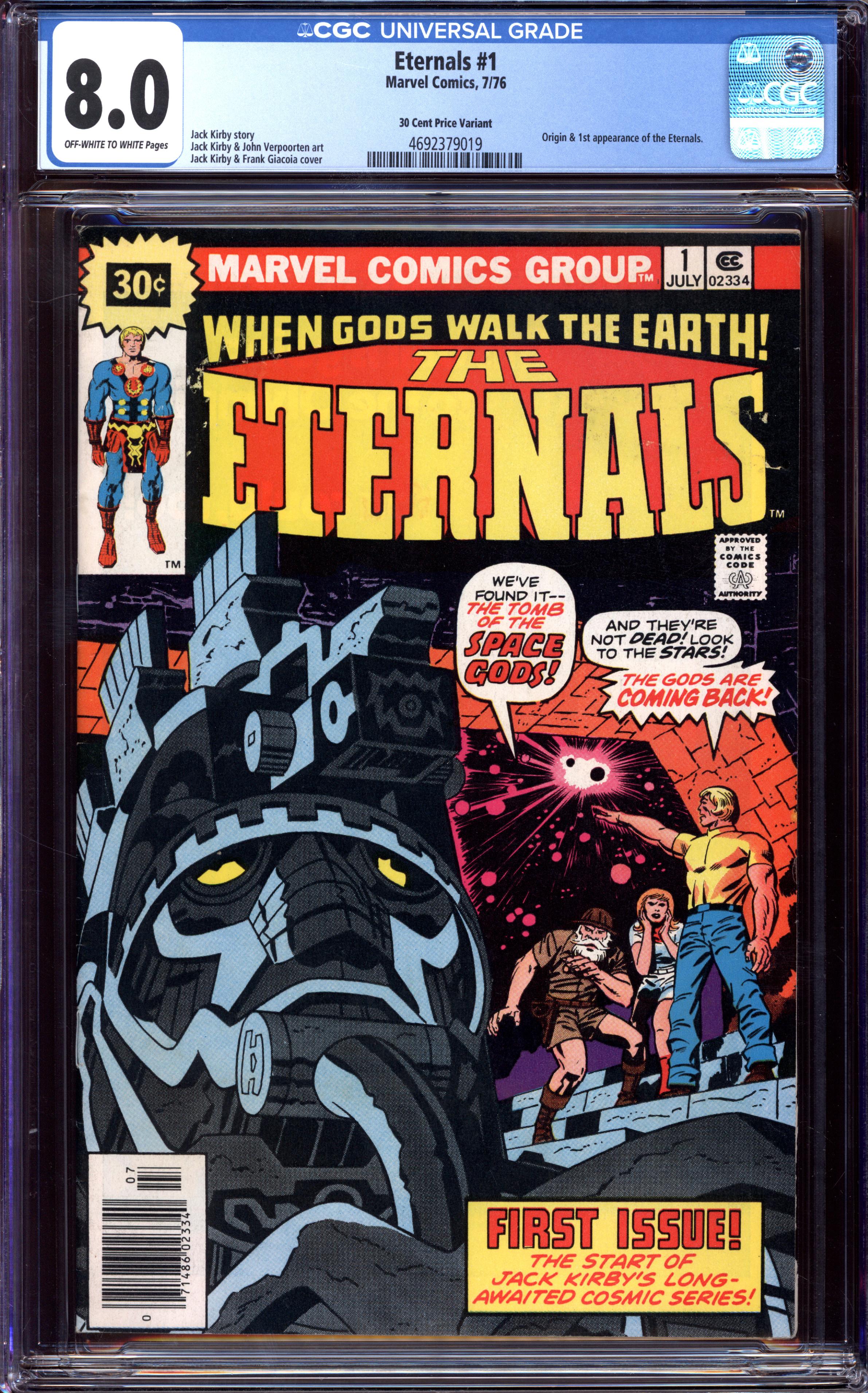 ETERNALS Front Cover