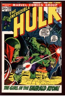 INCREDIBLE HULK #148 6.5 front cover