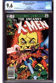 X-MEN #161 CGC 9.6 WHITE PAGES front cover