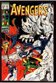 AVENGERS #61 5.5 front cover