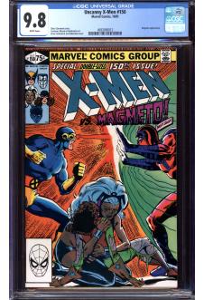 X-MEN #150 CGC 9.8 WHITE PAGES front cover