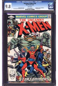 X-MEN #156 CGC 9.8 WHITE PAGES front cover