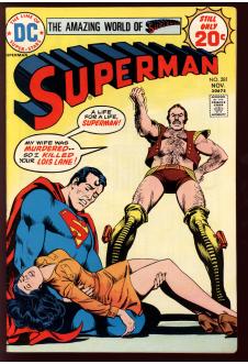 SUPERMAN #281 5.5 front cover