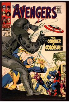 AVENGERS #37 4.0 front cover