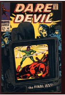DAREDEVIL #46 7.5 front cover