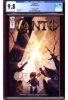 CANTO #1 CGC 9.8 WHITE PAGES front cover