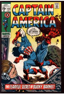 CAPTAIN AMERICA #132 9.0 front cover