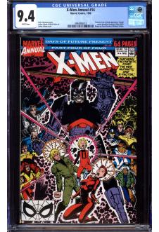 X-MEN ANNUAL #14 CGC 9.4 WHITE PAGES front cover