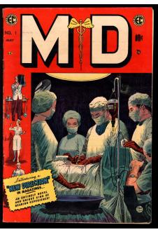 M.D. #1 4.5 front cover